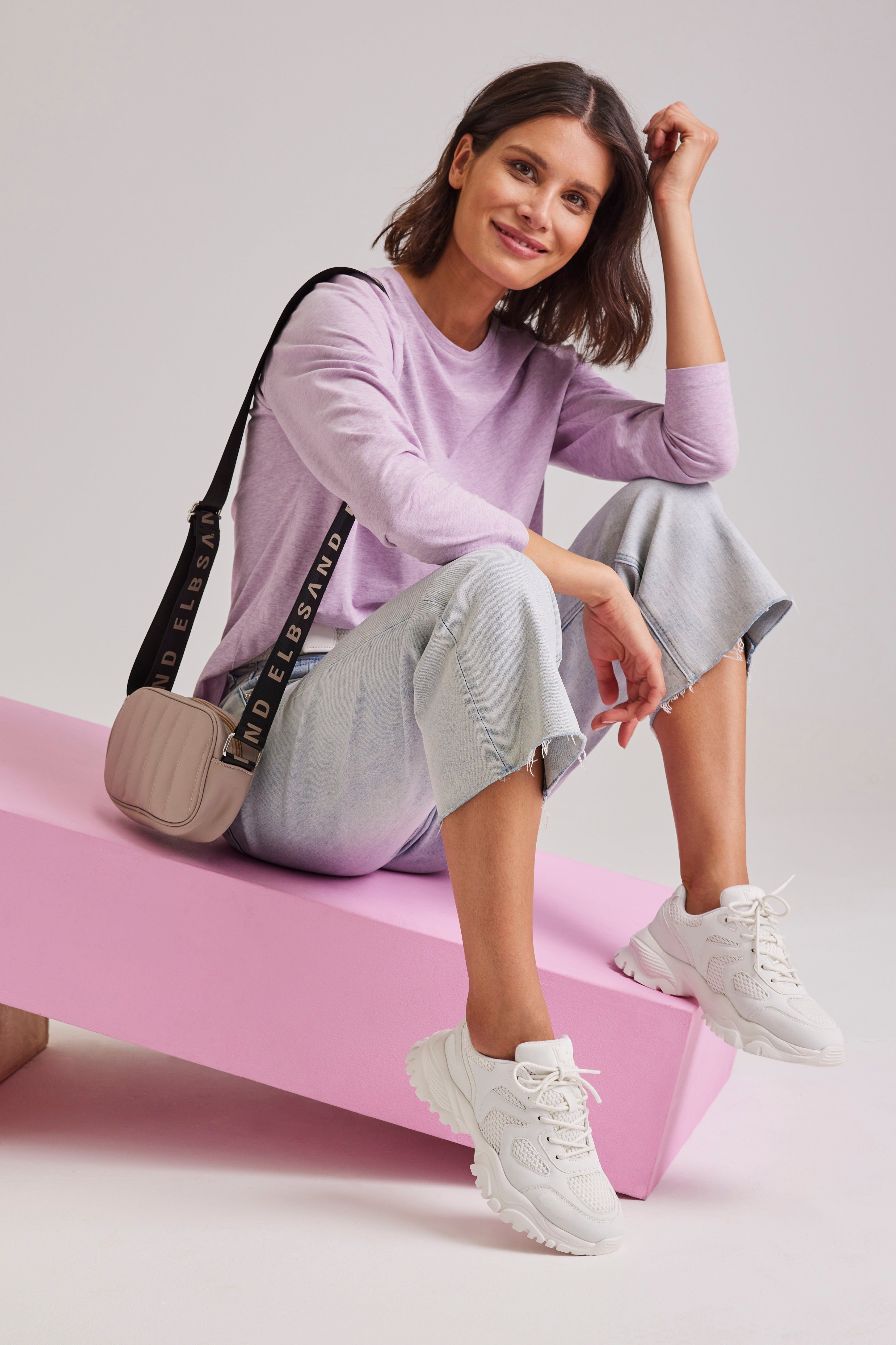 Elbsand Sneakers Vrijetijdsschoen, lage schoen met chunky zool VEGAN