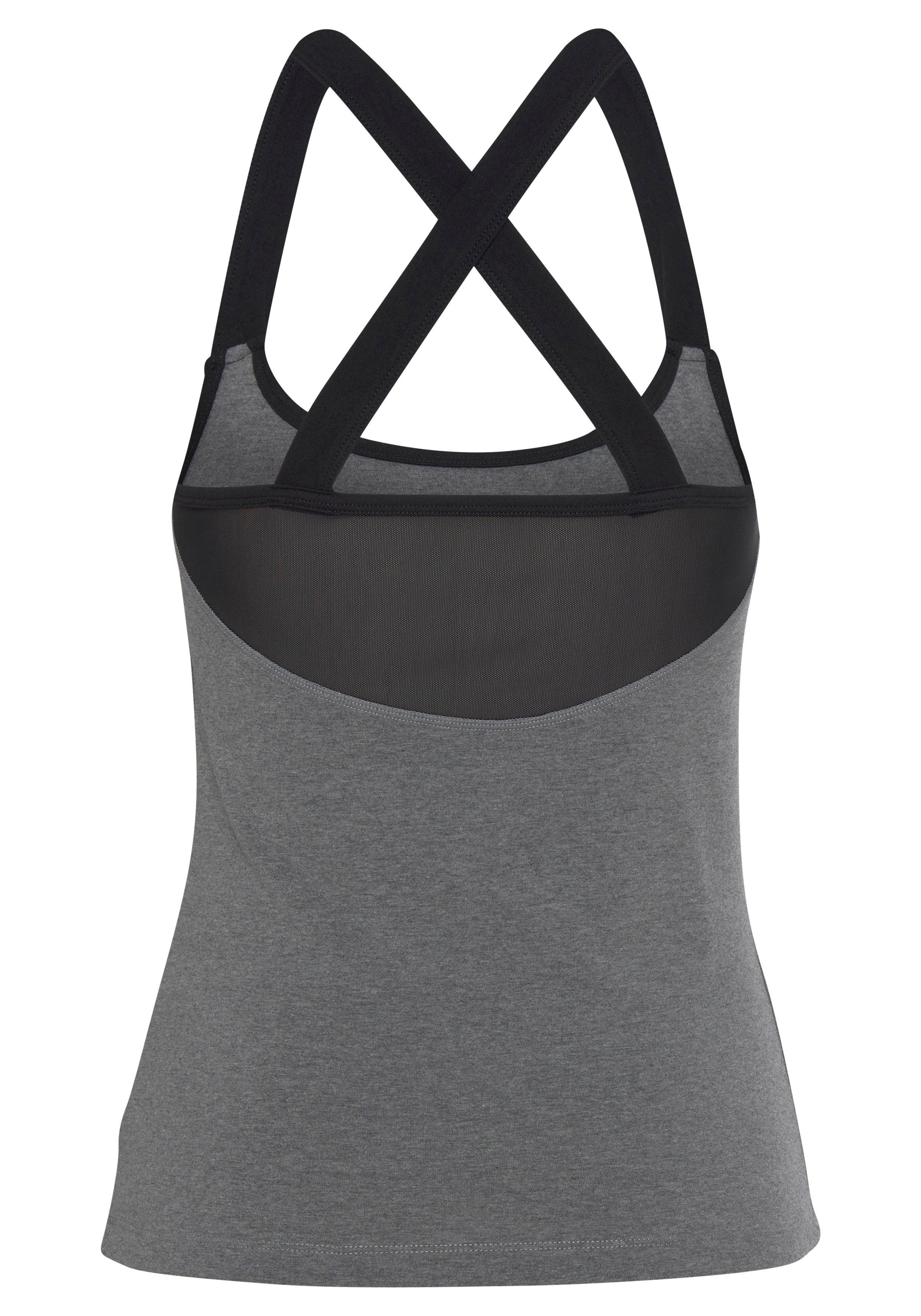 vivance active Functionele top -Sporttop met gekruiste elastische bandjes