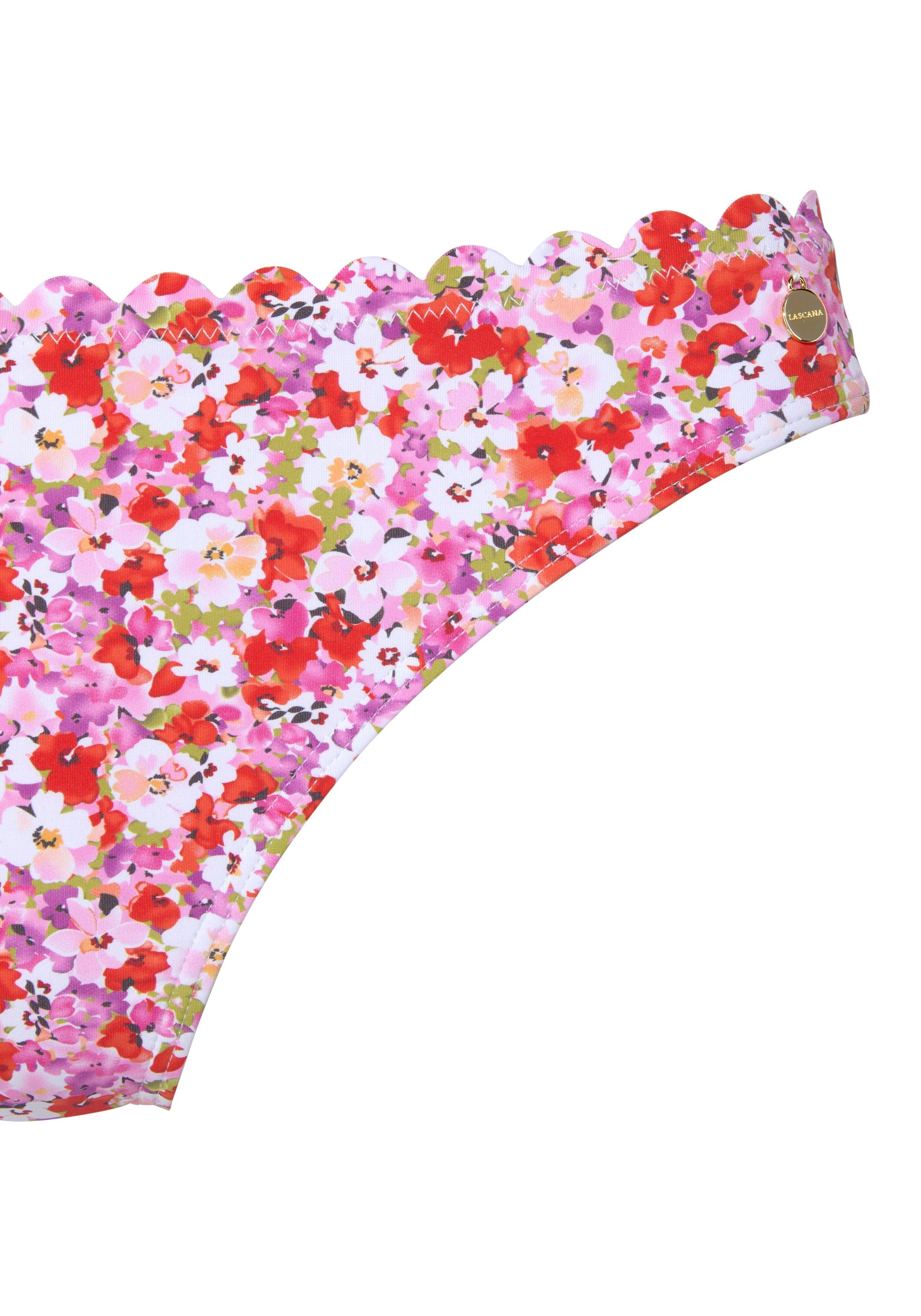 Lascana Bikinibroekje Jasmijn in bloemenprint