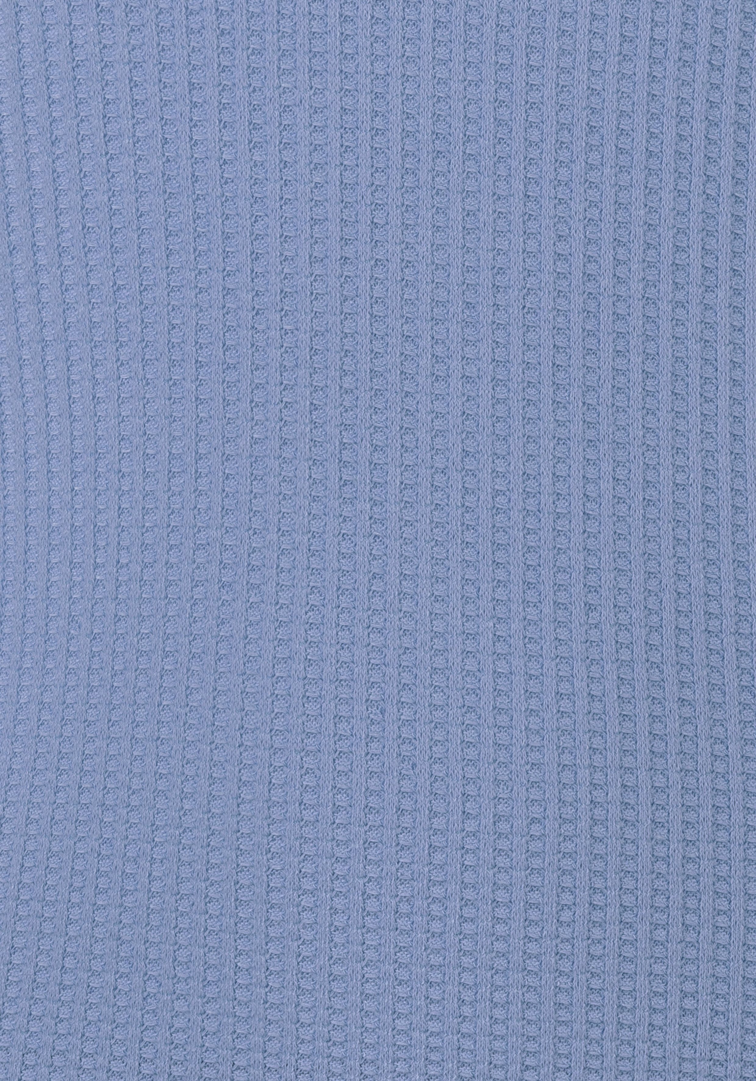 Lascana Shirt met lange mouwen In modieuze piqué-optiek van onderhoudsvriendelijke kwaliteit met viscose