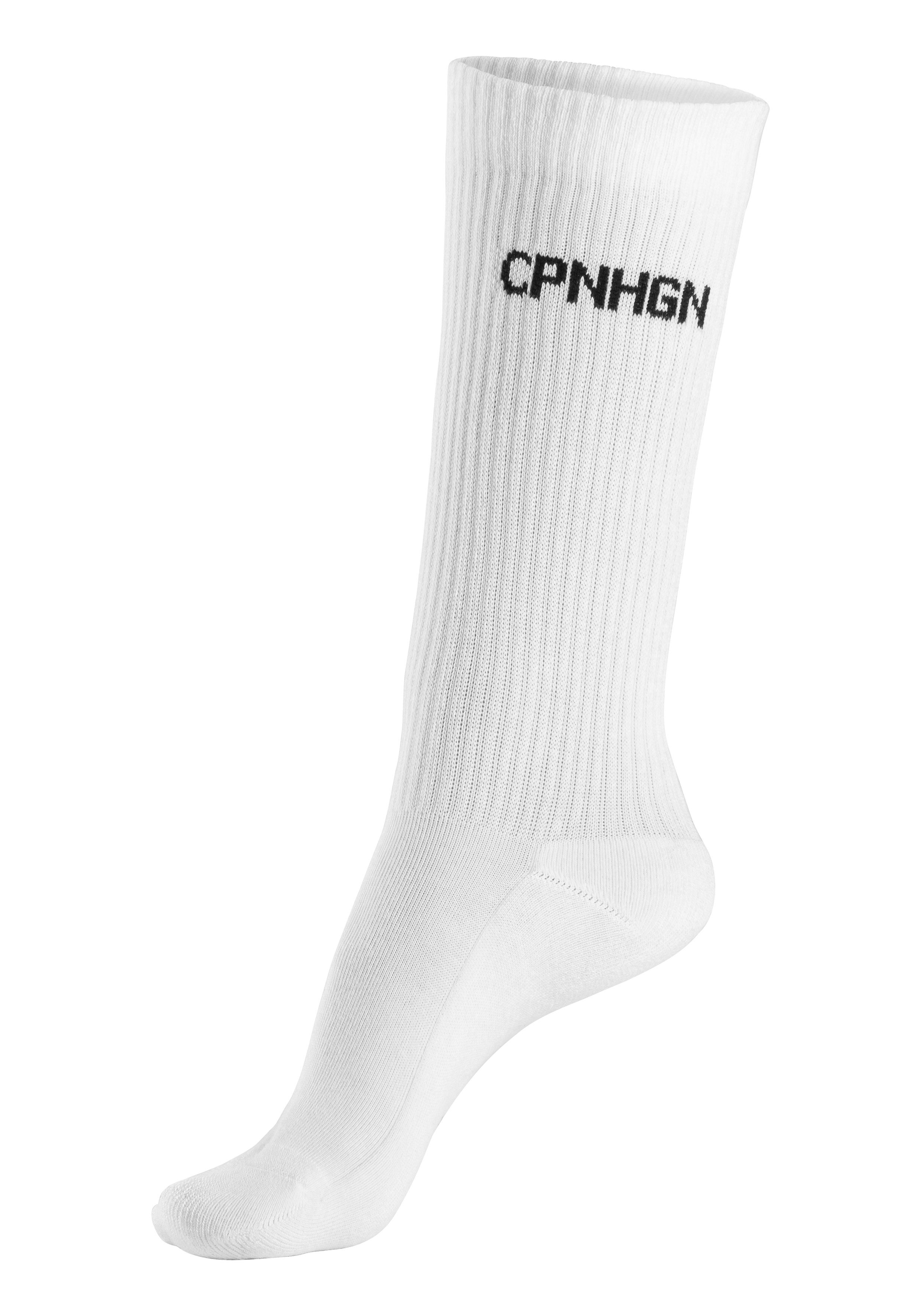 Copenhagen Studios Tennissokken met badstof, halve voet (set, 3 paar)