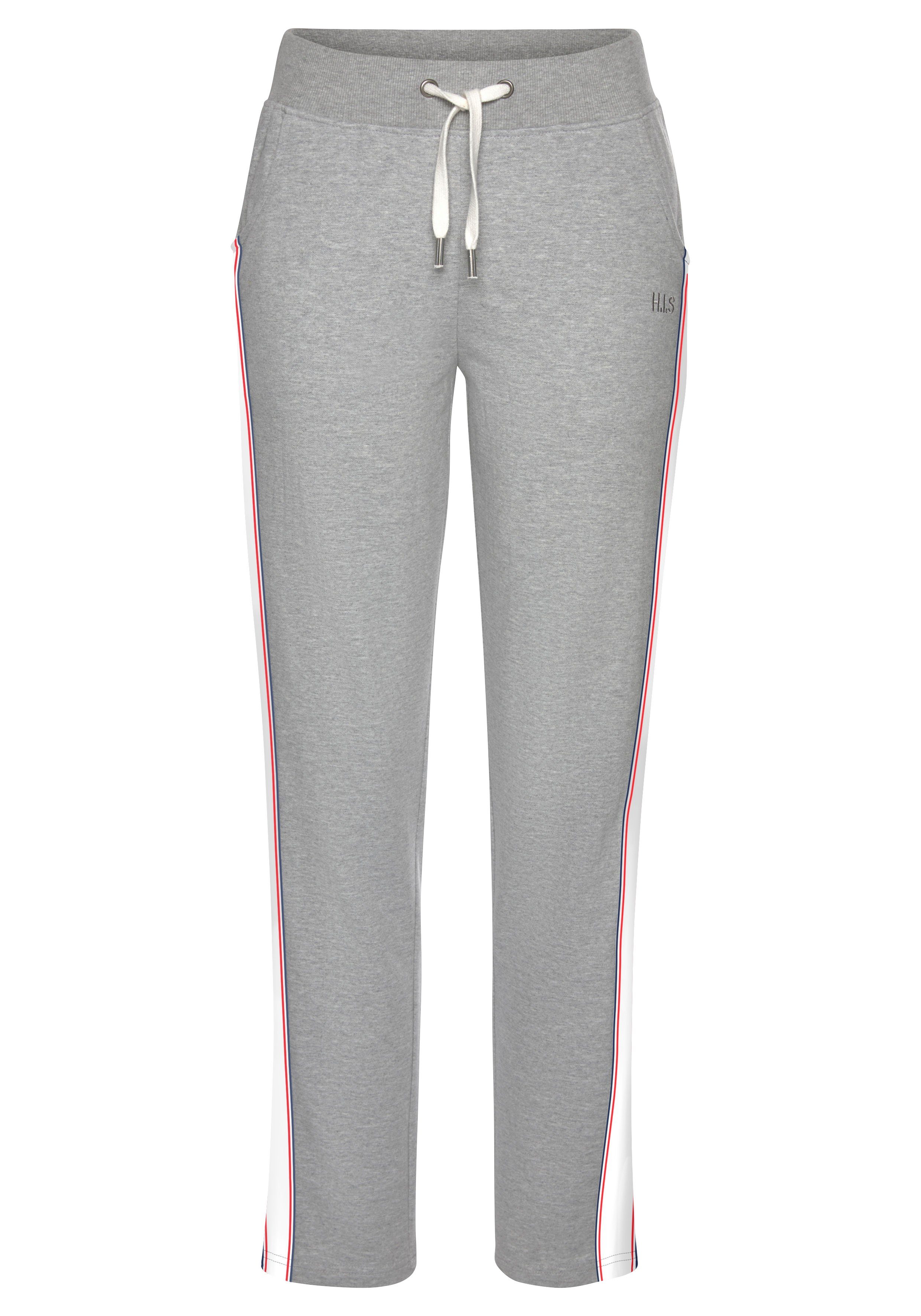 H.I.S Relaxbroek met zijtape-strepen, loungewear, loungepak