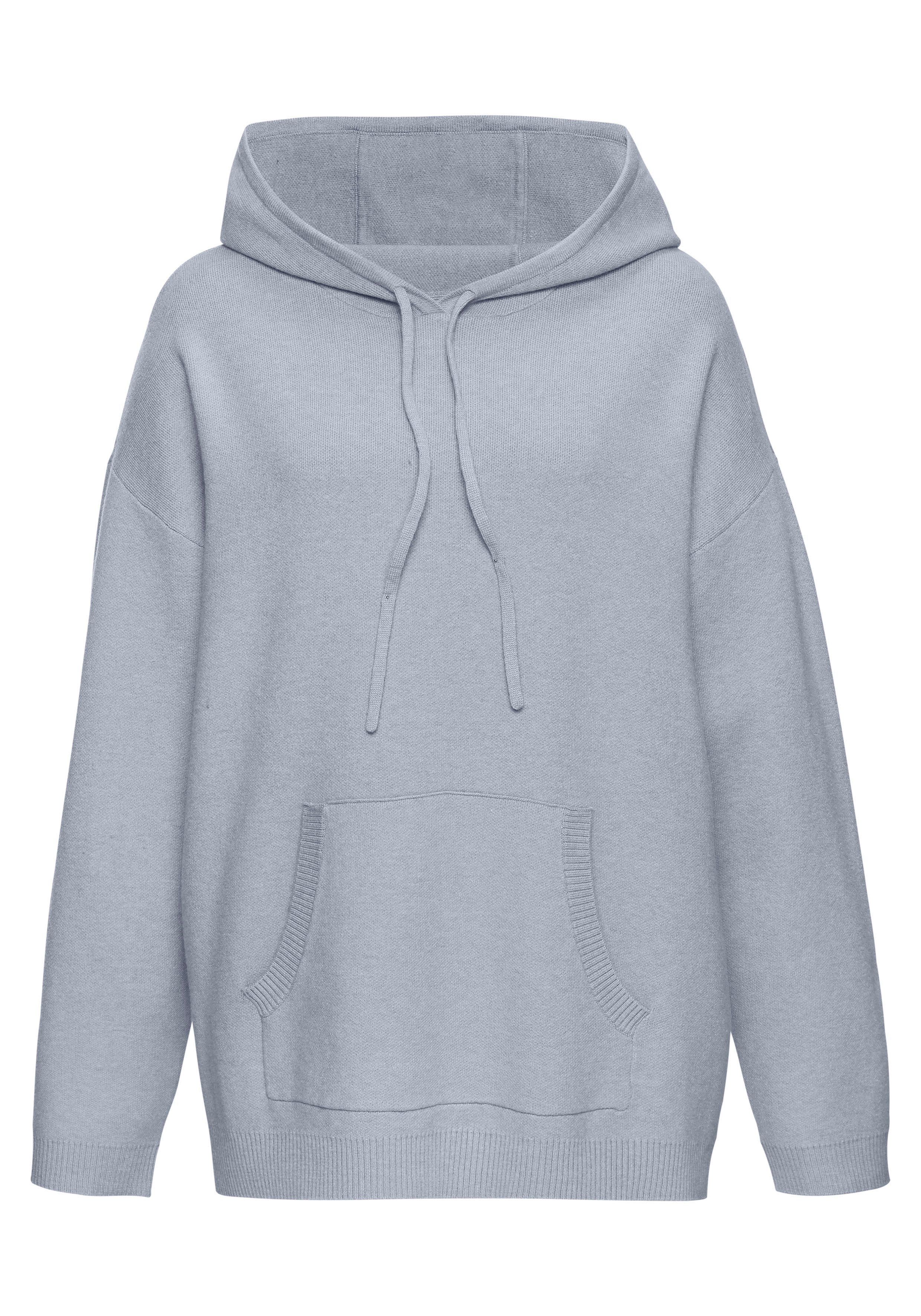 Elbsand Hoodie van hoogwaardige brei