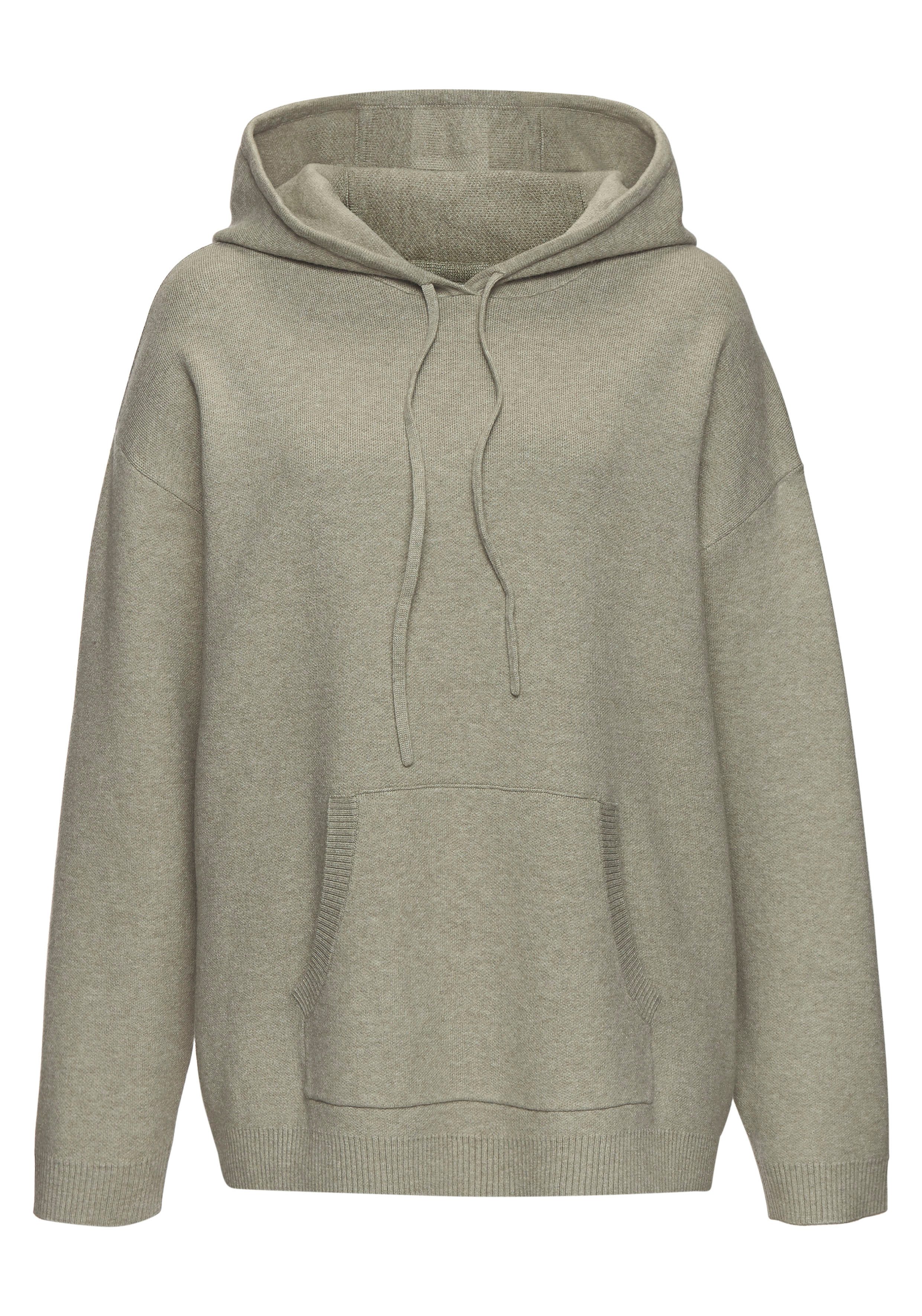 Elbsand Hoodie van hoogwaardige brei
