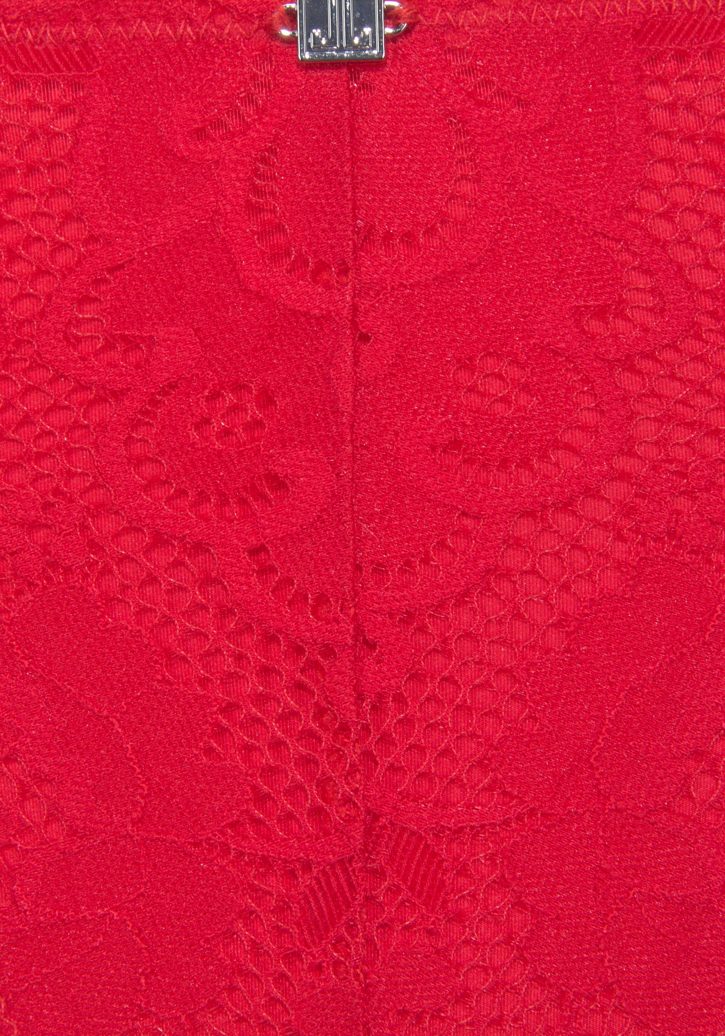 Jette Joop String met mix van fijn kant en soft-mesh