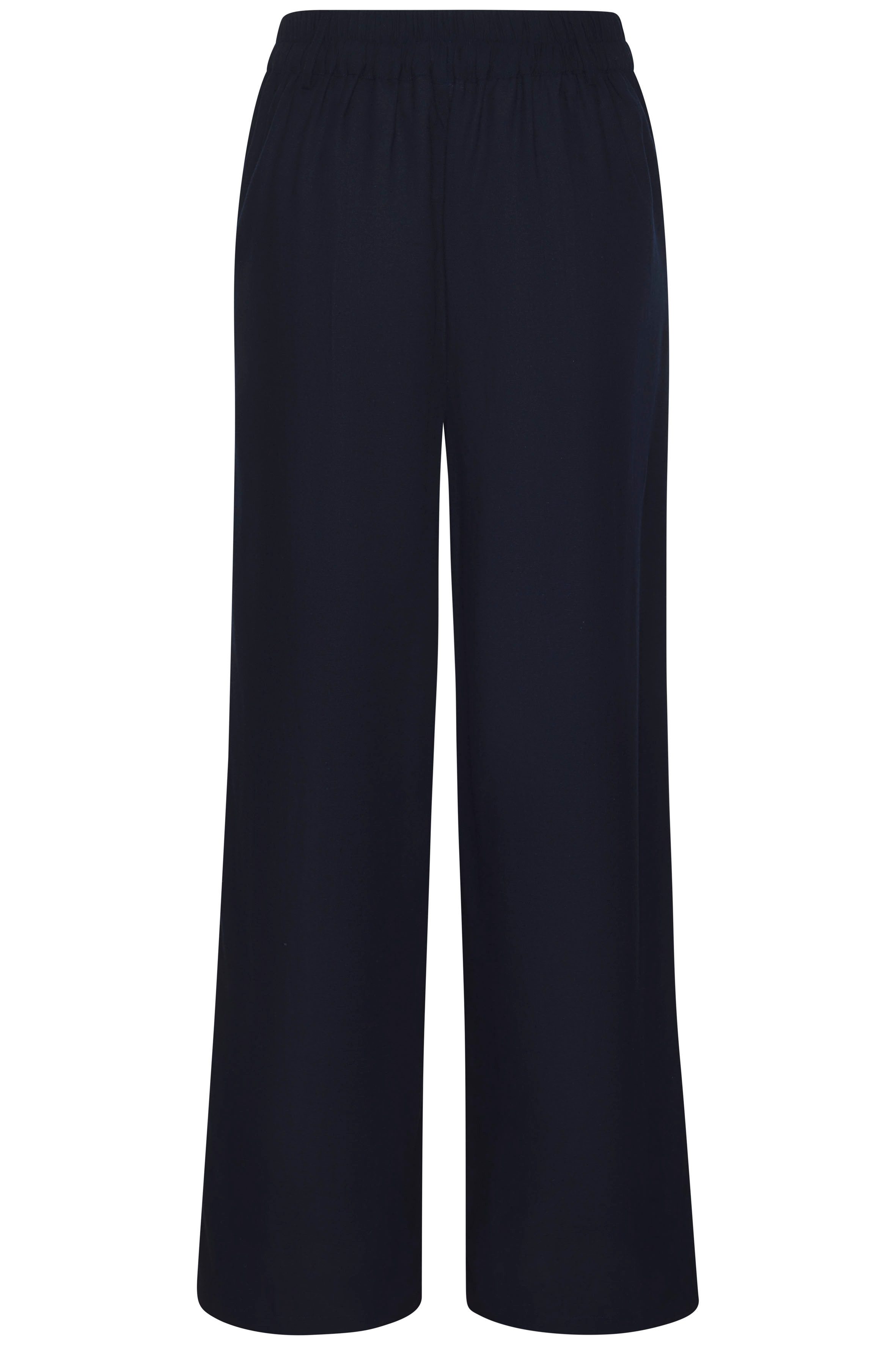 Lascana Palazzobroek met riemlussen, linnenbroek, zomerbroek, casual