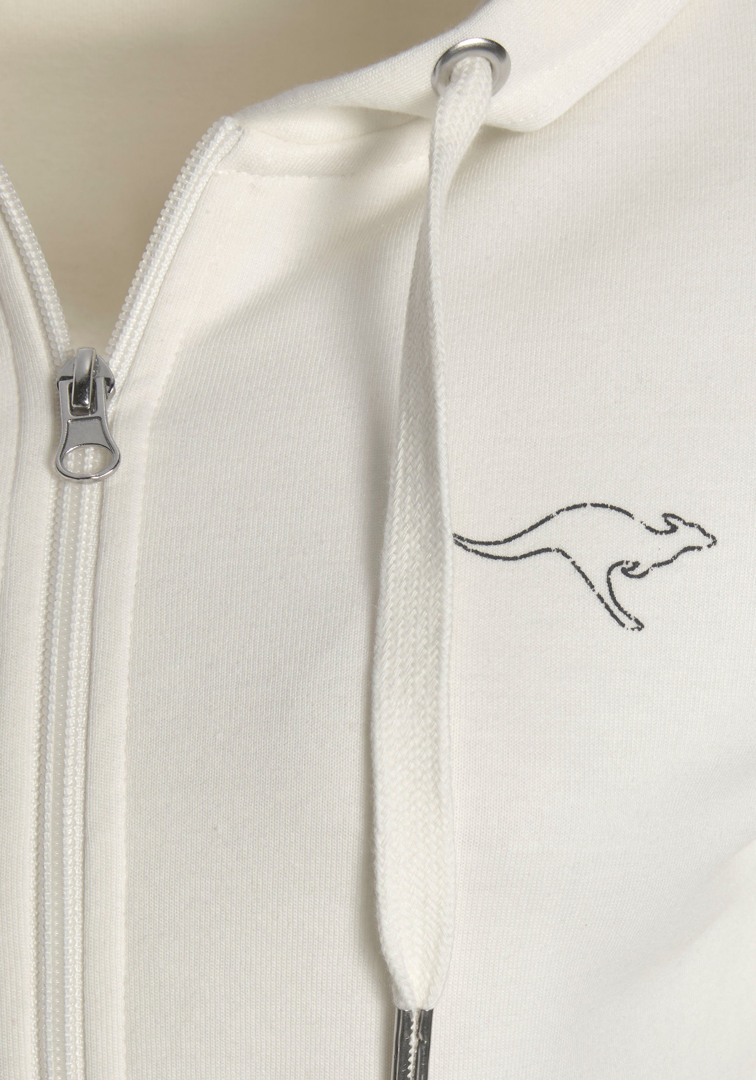 KangaROOS Sweatvest met grote logoprint op de rug, loungepak