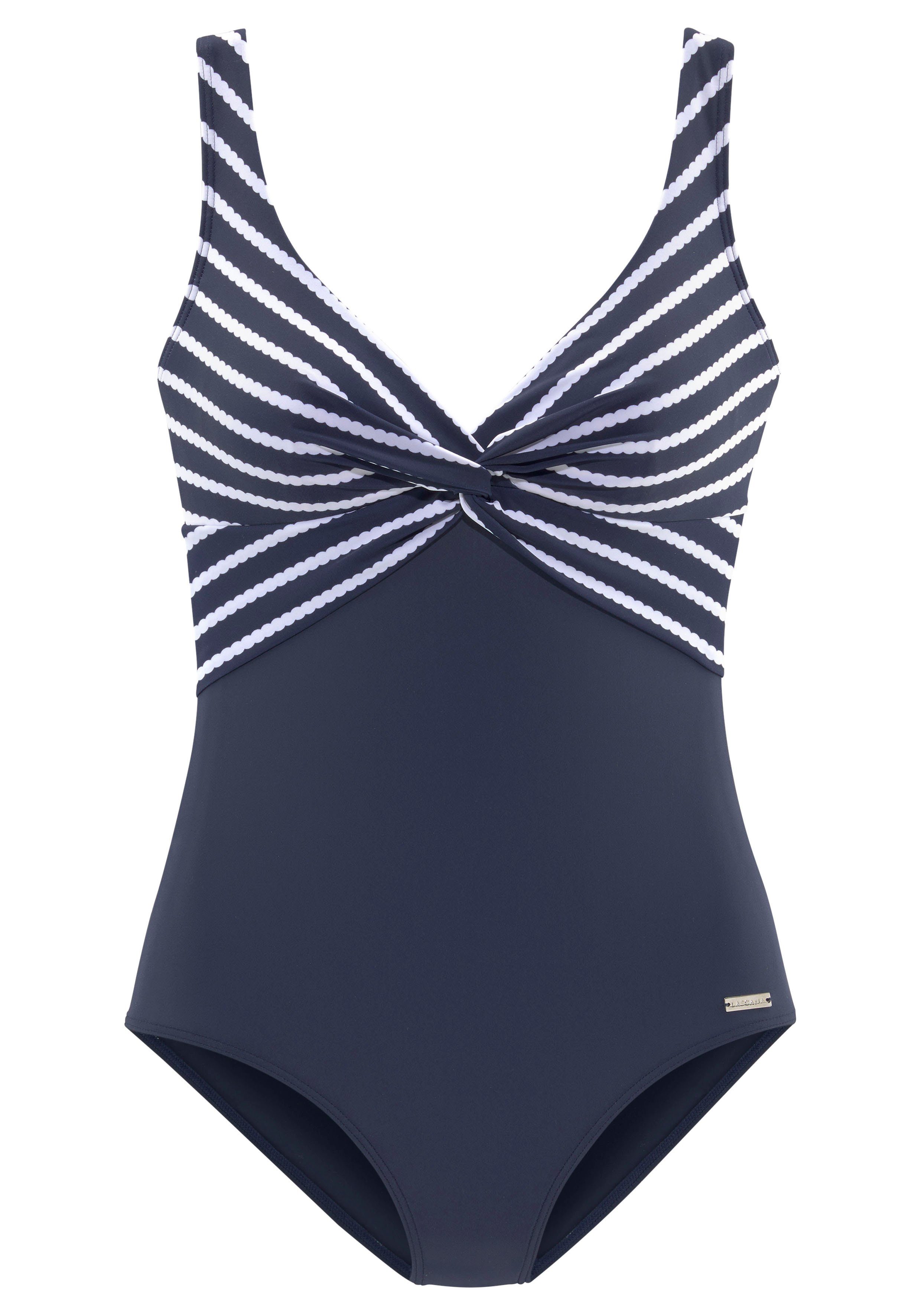 Lascana Badpak in gedraaide look en modellerend effect