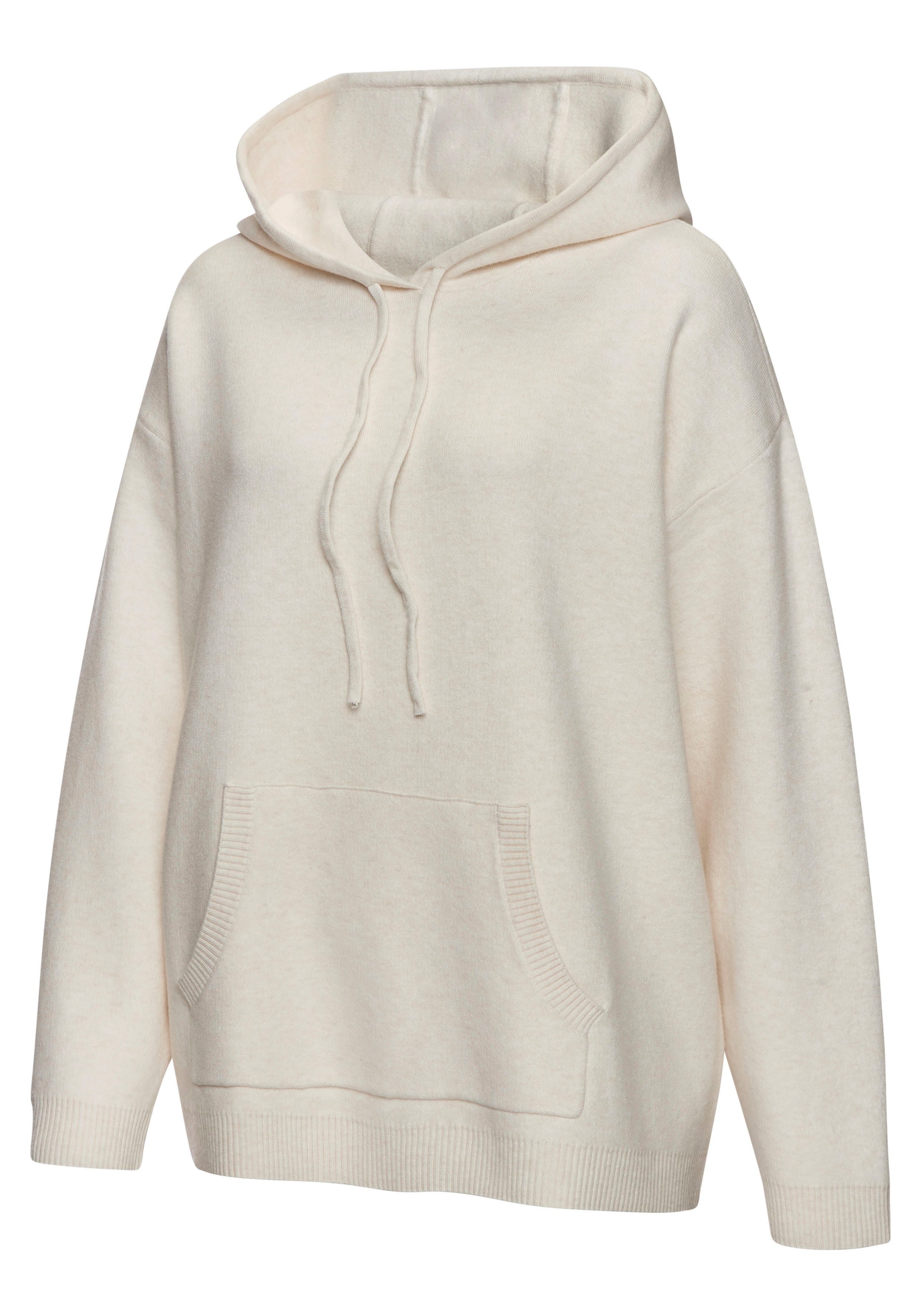 Elbsand Hoodie van hoogwaardige brei