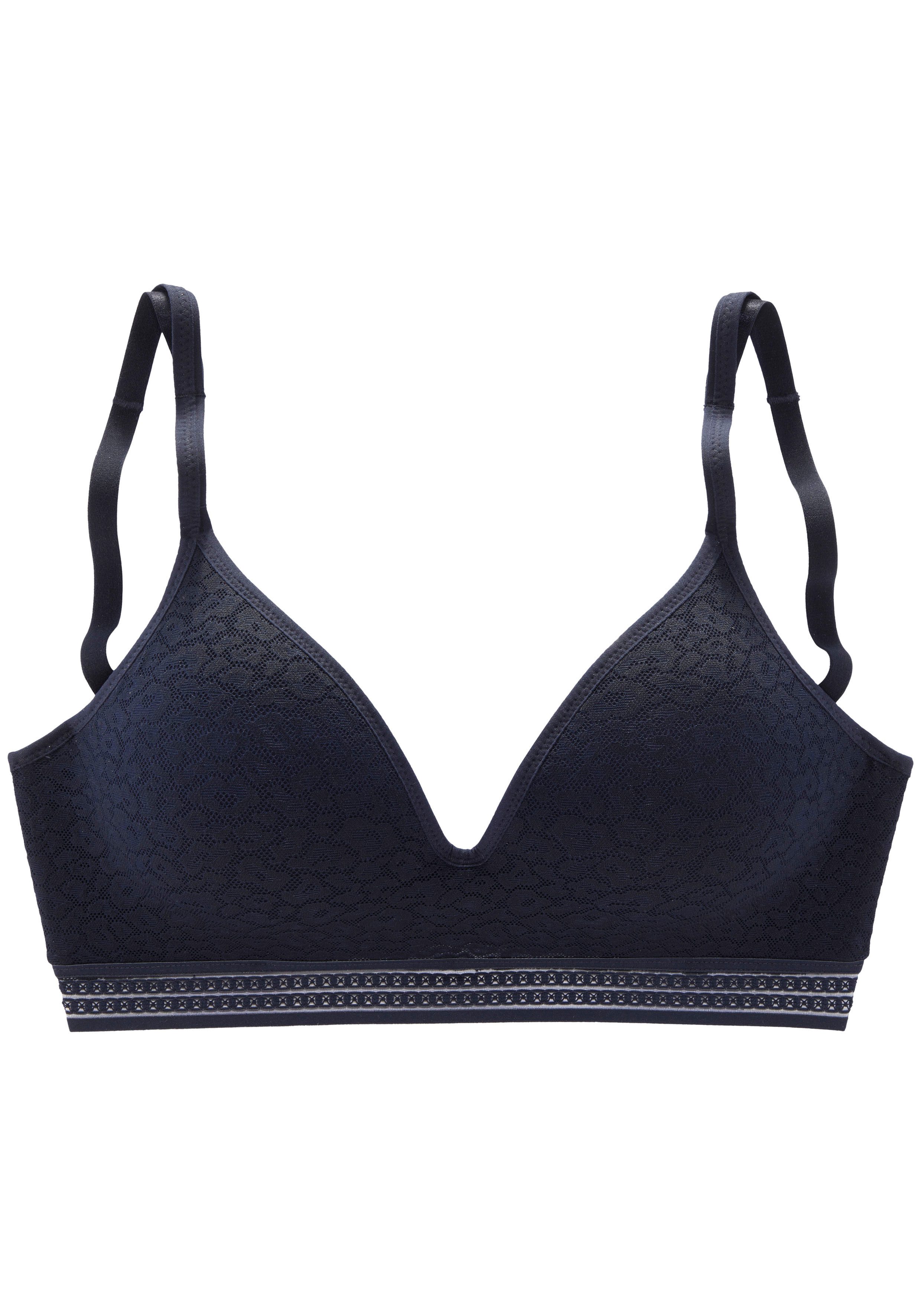 Lascana Bralette-bh Freya zonder beugel met ingebouwd push-up kussen, lingerie