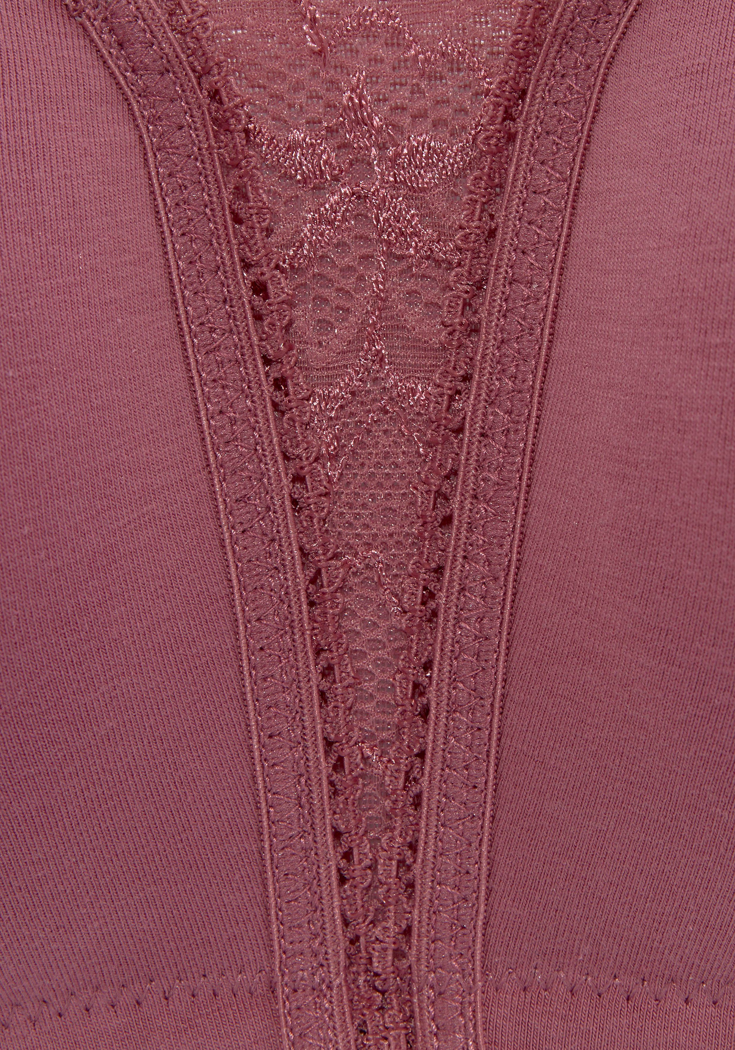 Petite fleur Soft-bh zonder beugels met kanten details (Set van 2)