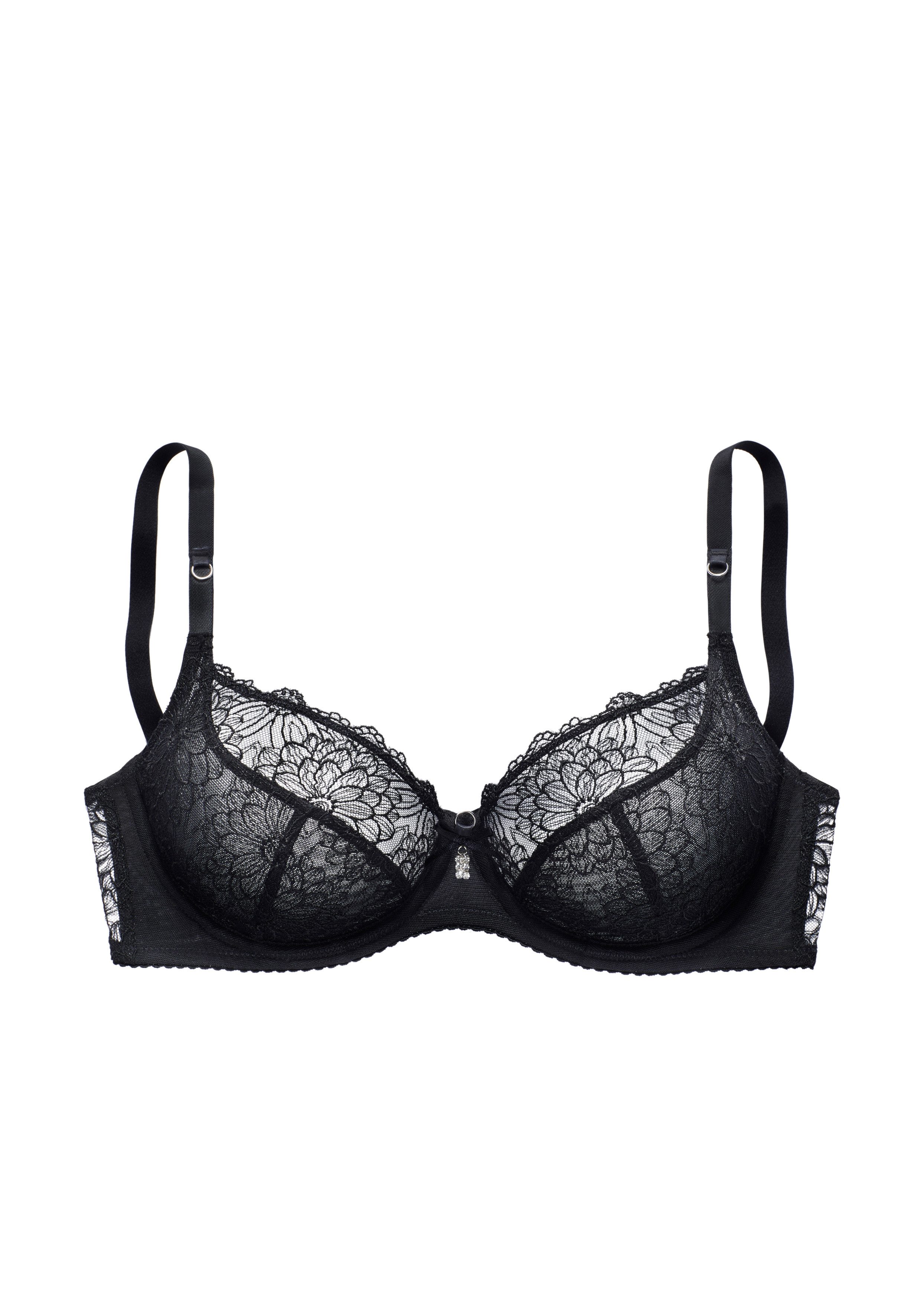 Lascana Beugel-bh met afneembare strassband, sexy lingerie, spannend ondergoed