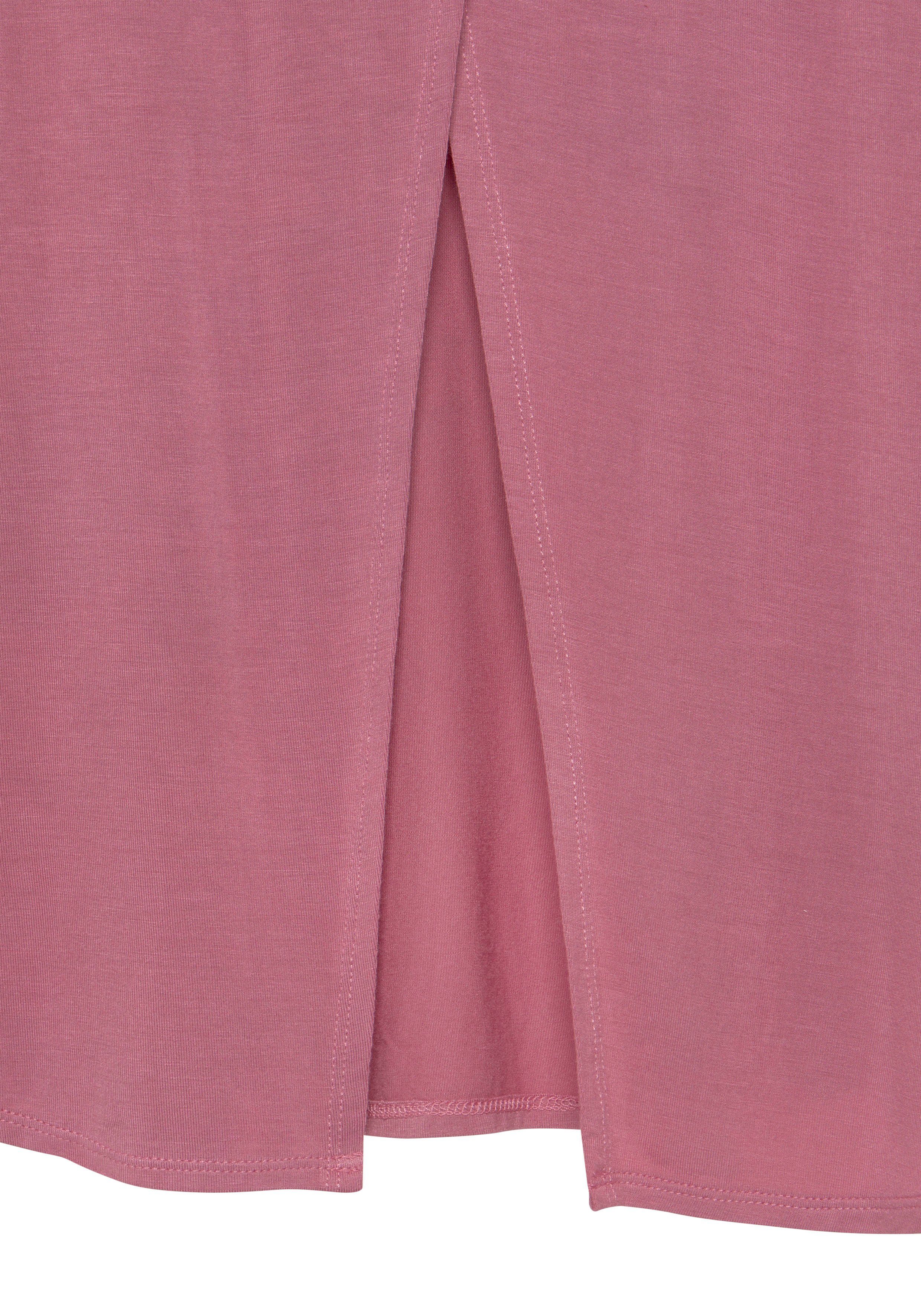 Lascana Shirt met 3/4 mouwen Met modieuze split aan de achterkant