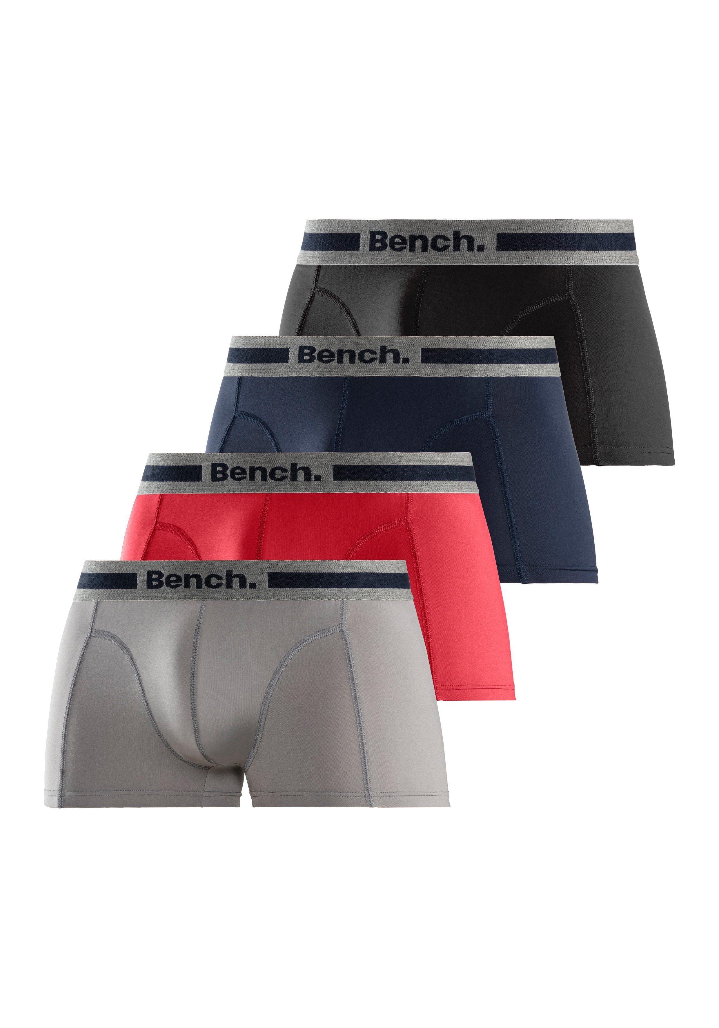 Bench. Functionele boxershort van microvezel (set, 4 stuks) heren maat M multicolor