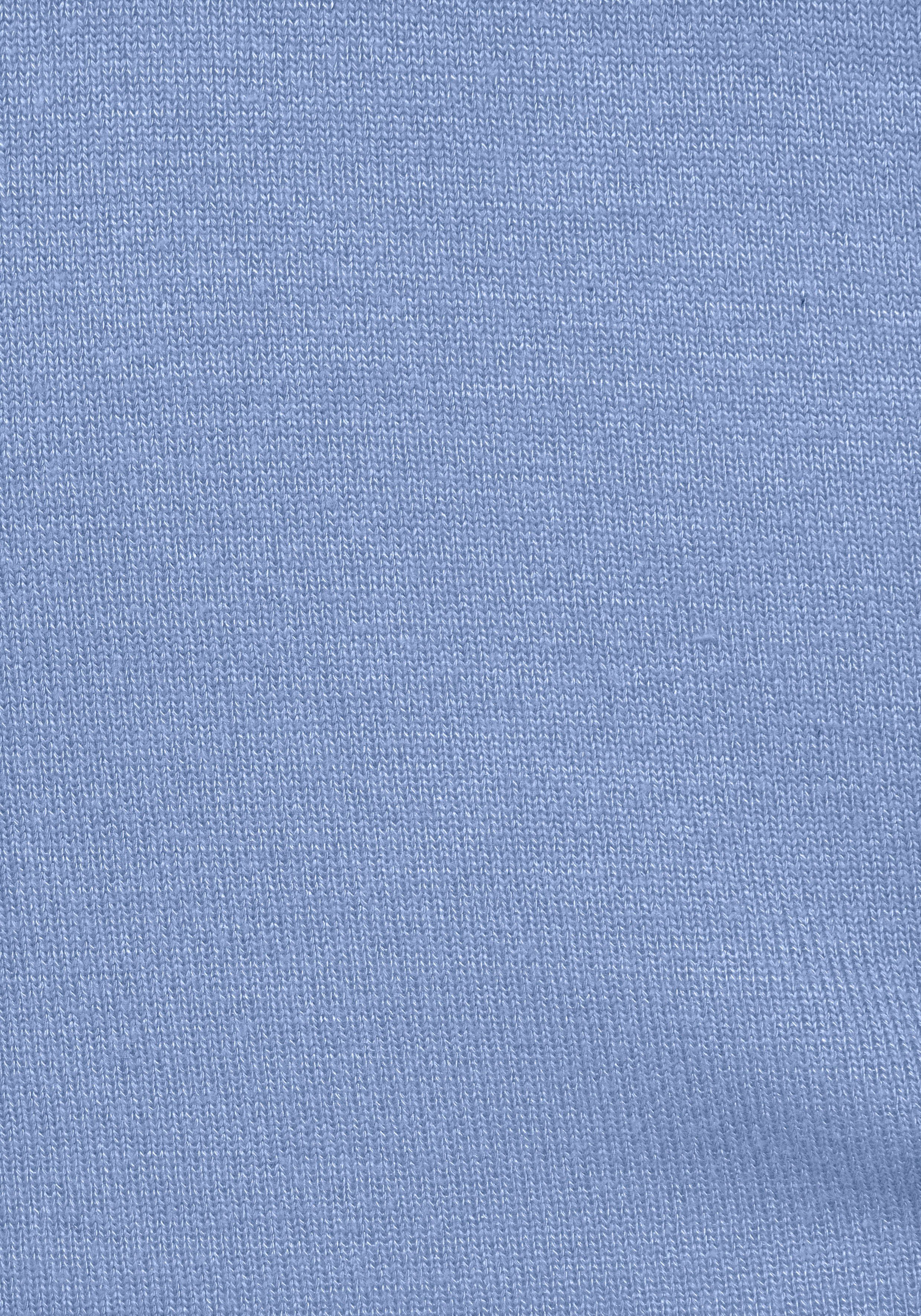 Lascana Shirt met 3/4-mouwen Met vlindermouwen van zachte fijn gebreide kwaliteit met viscose (1-delig)