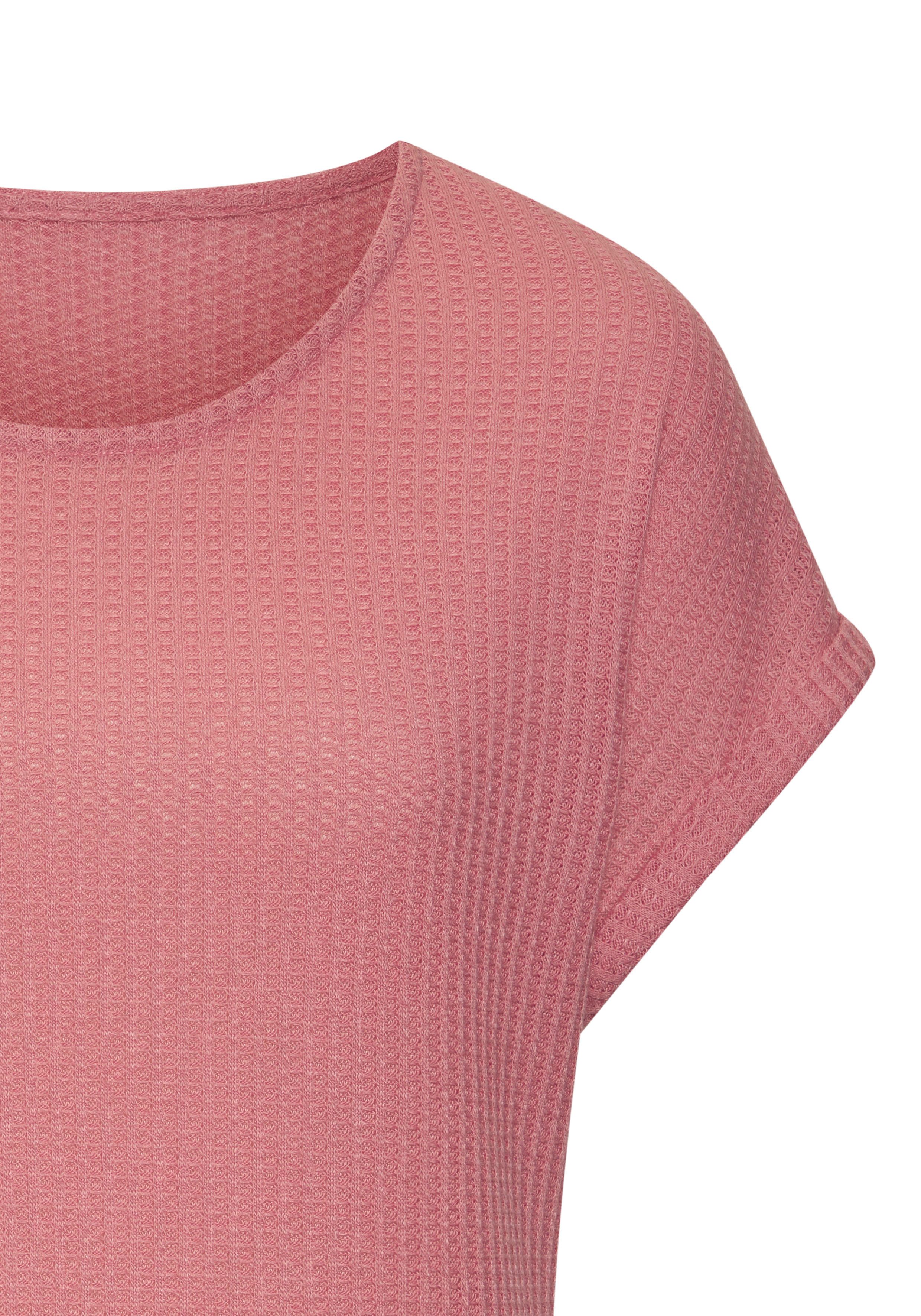 Vivance Shirt met korte mouwen Van zachte piquékwaliteit