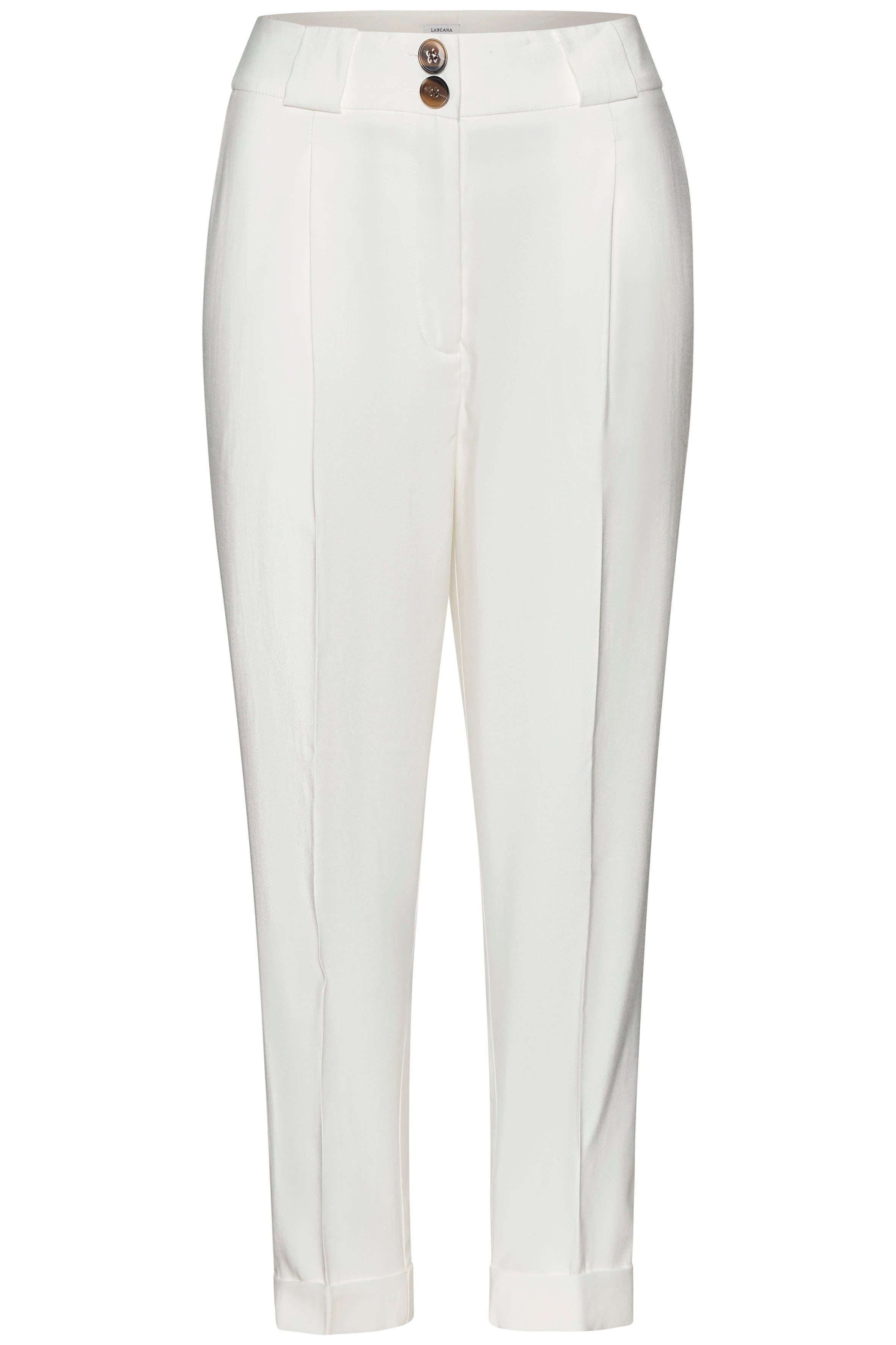 Lascana 7/8 broek met persvouwen, smalle pijp