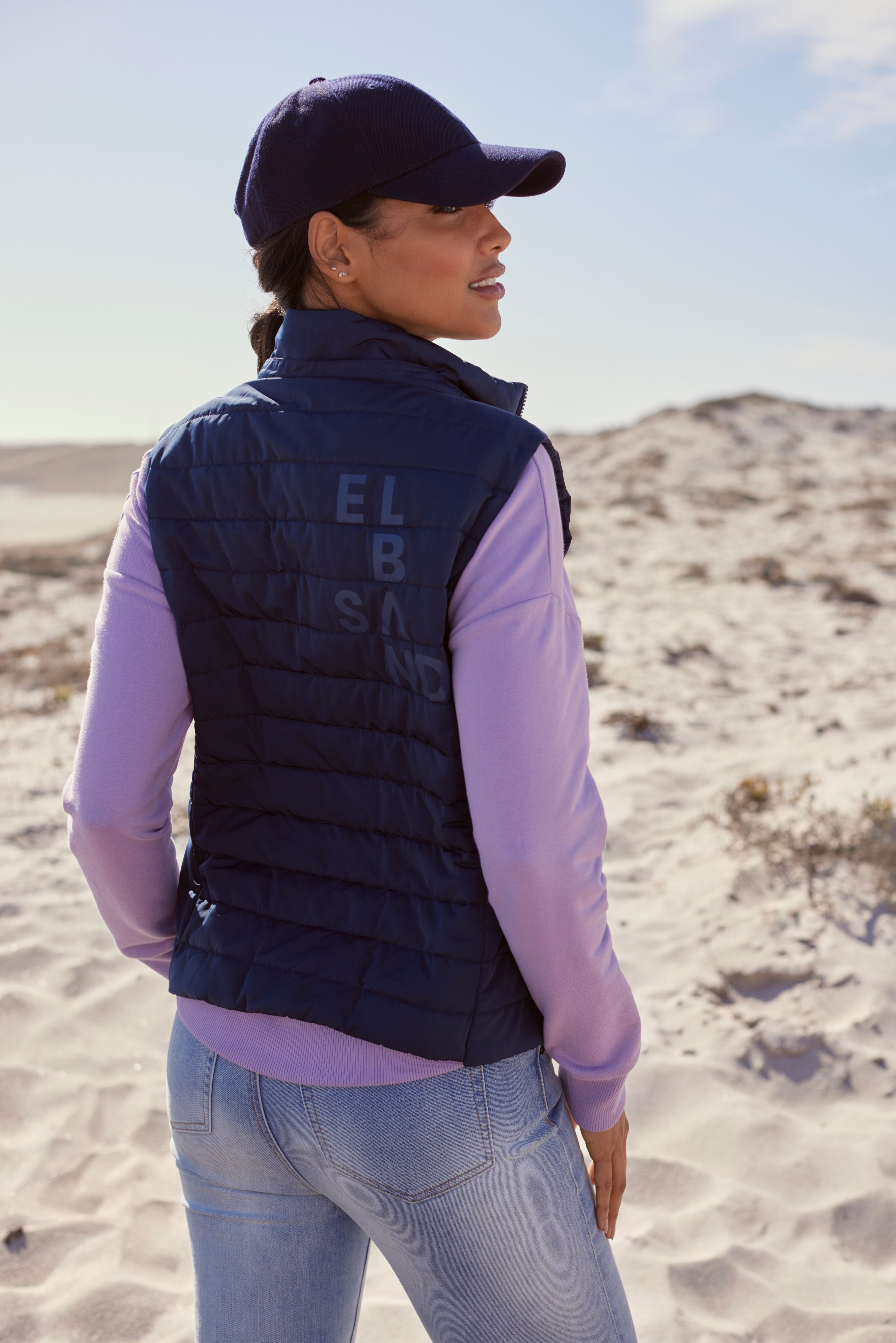 Elbsand Bodywarmer met afneembare capuchon