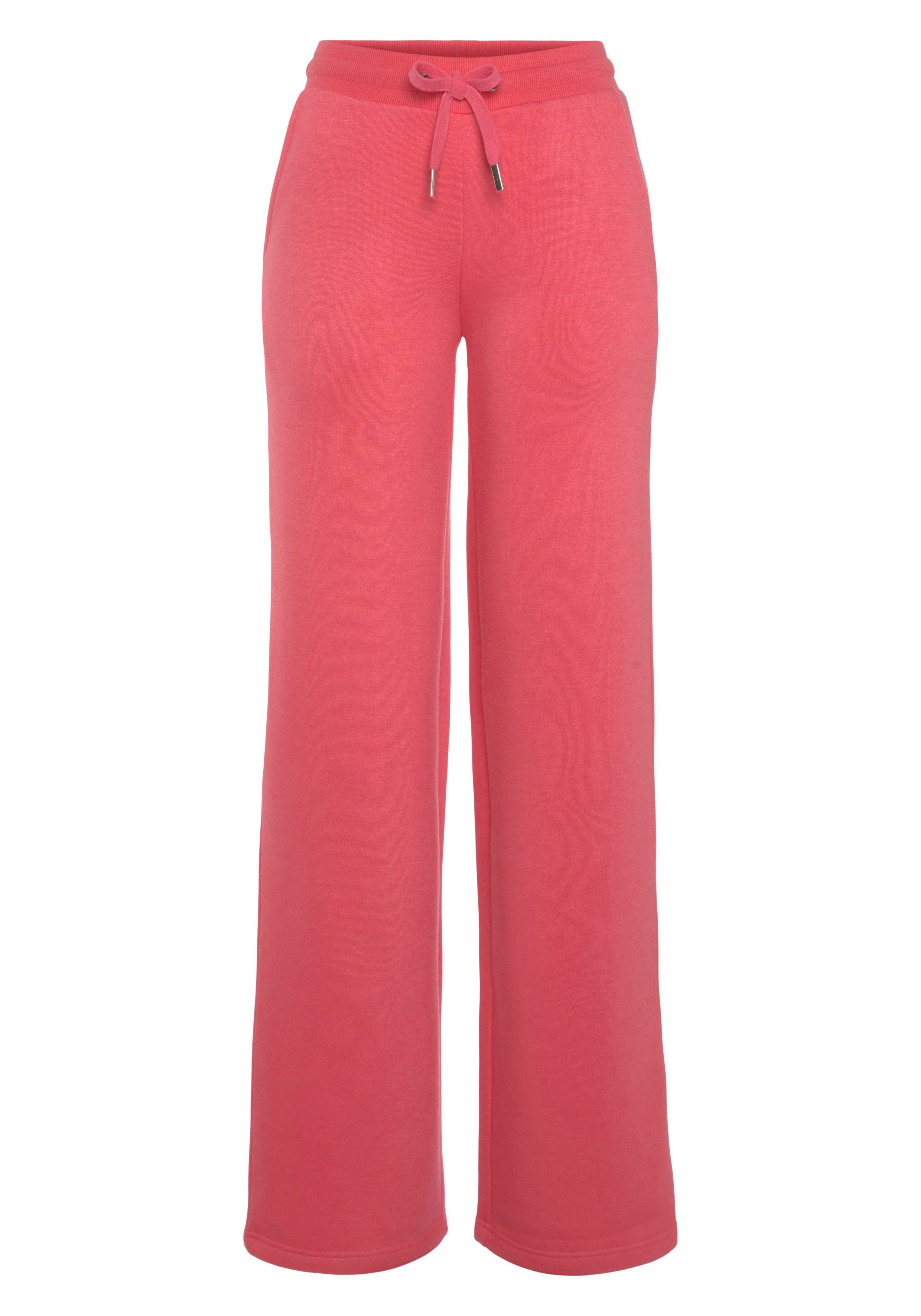Vivance Relaxbroek -Loungebroek met brede pijpen en van ultra-zachte sweatkwaliteit, loungewear