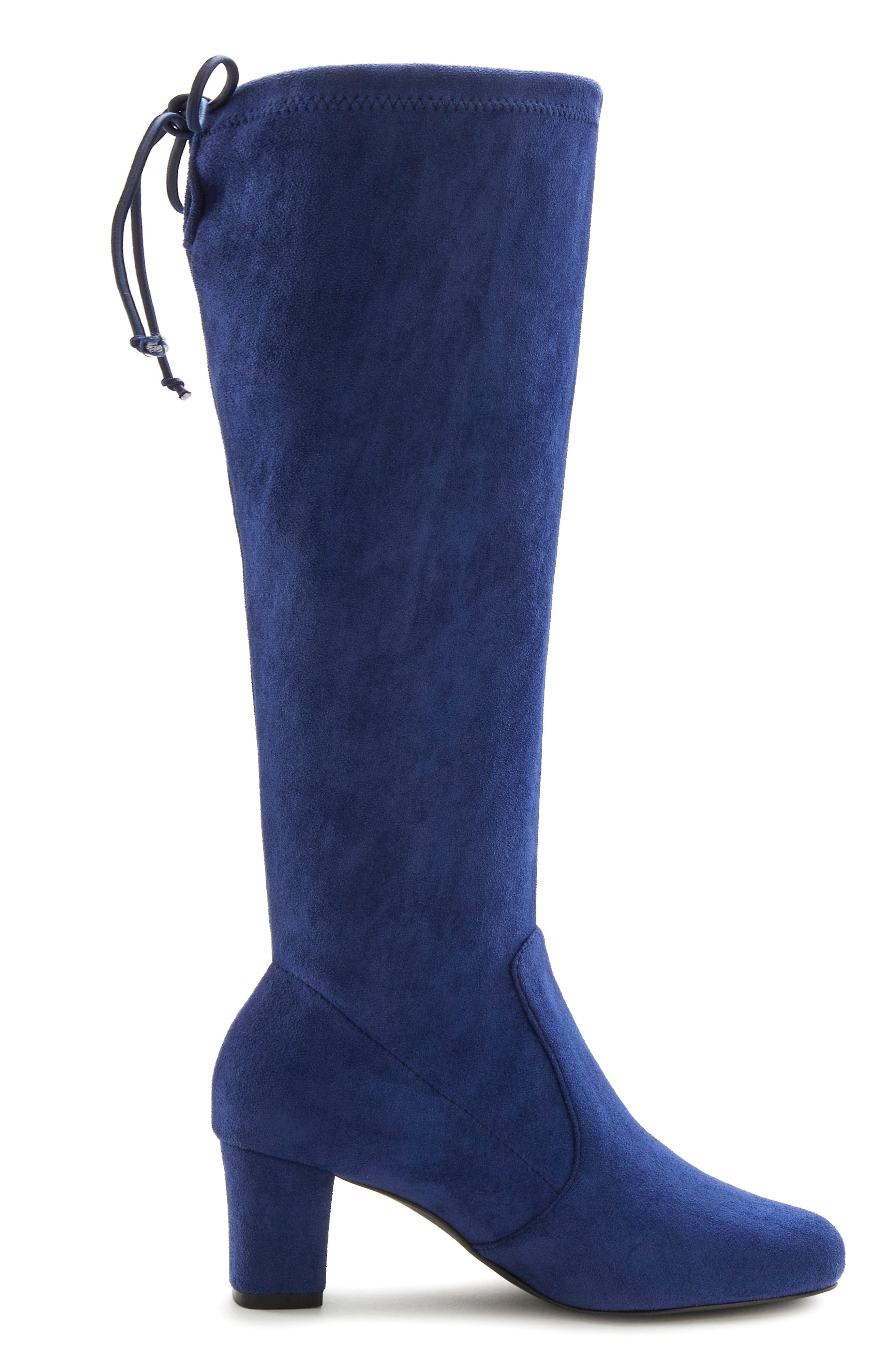 Lascana Instaplaarzen Slip-on boots, slouchy boots, slip-on, stretch & blokhak