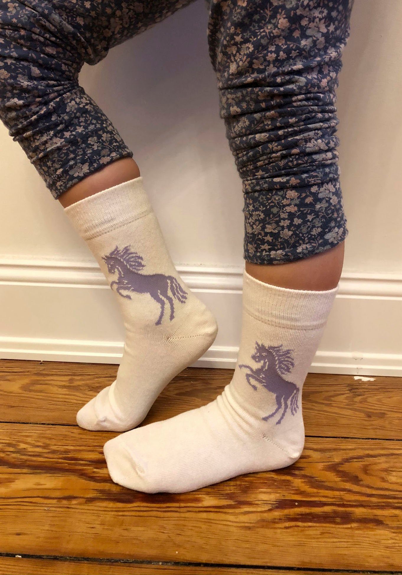 H.I.S Sokken met paardenmotieven (set, 5 paar)