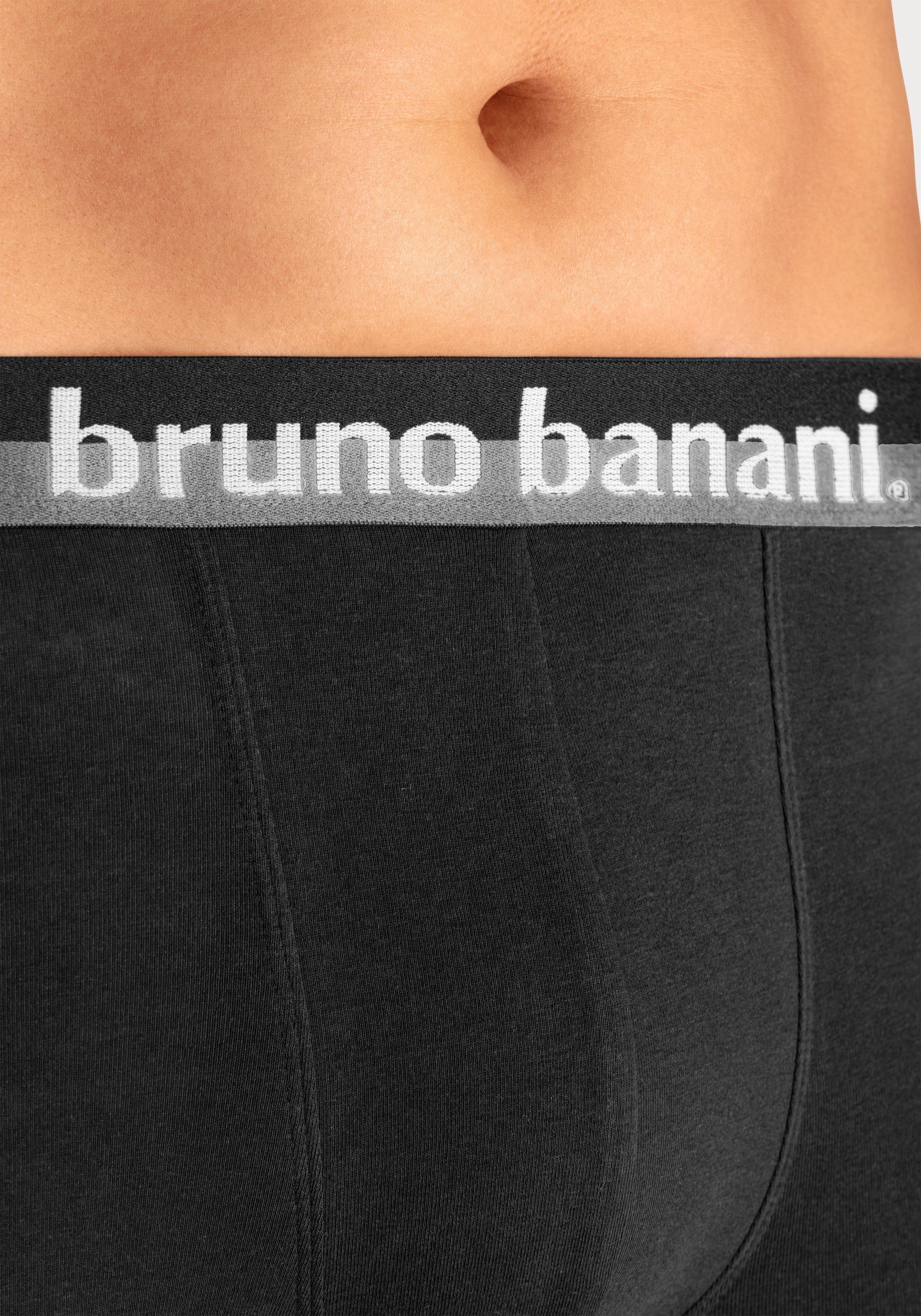 Bruno Banani Boxershort met superieure logoprint op de band (set, 4 stuks)