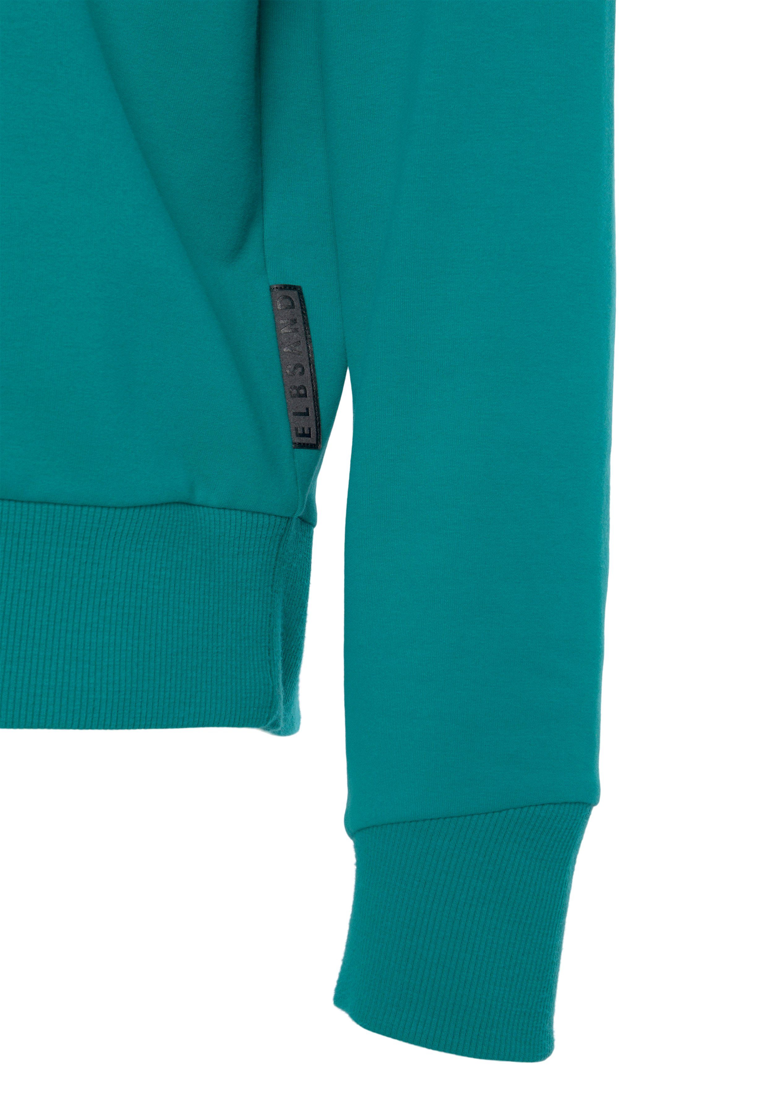 Elbsand Sweatshirt Fionni met grote logoprint, sportief-casual