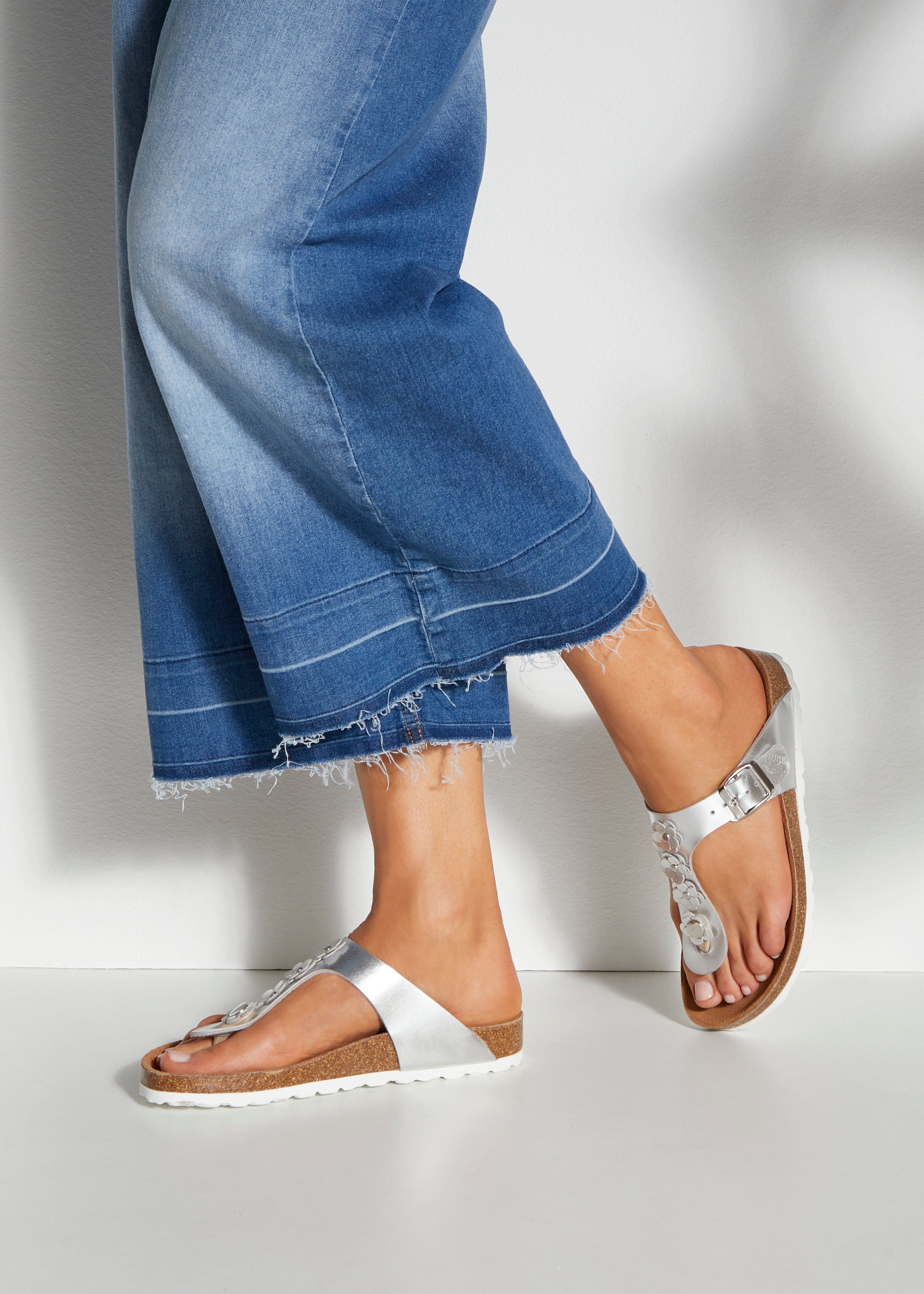 Lascana Teenslippers Sandaal, pantoffel, open schoen, zomerschoen,