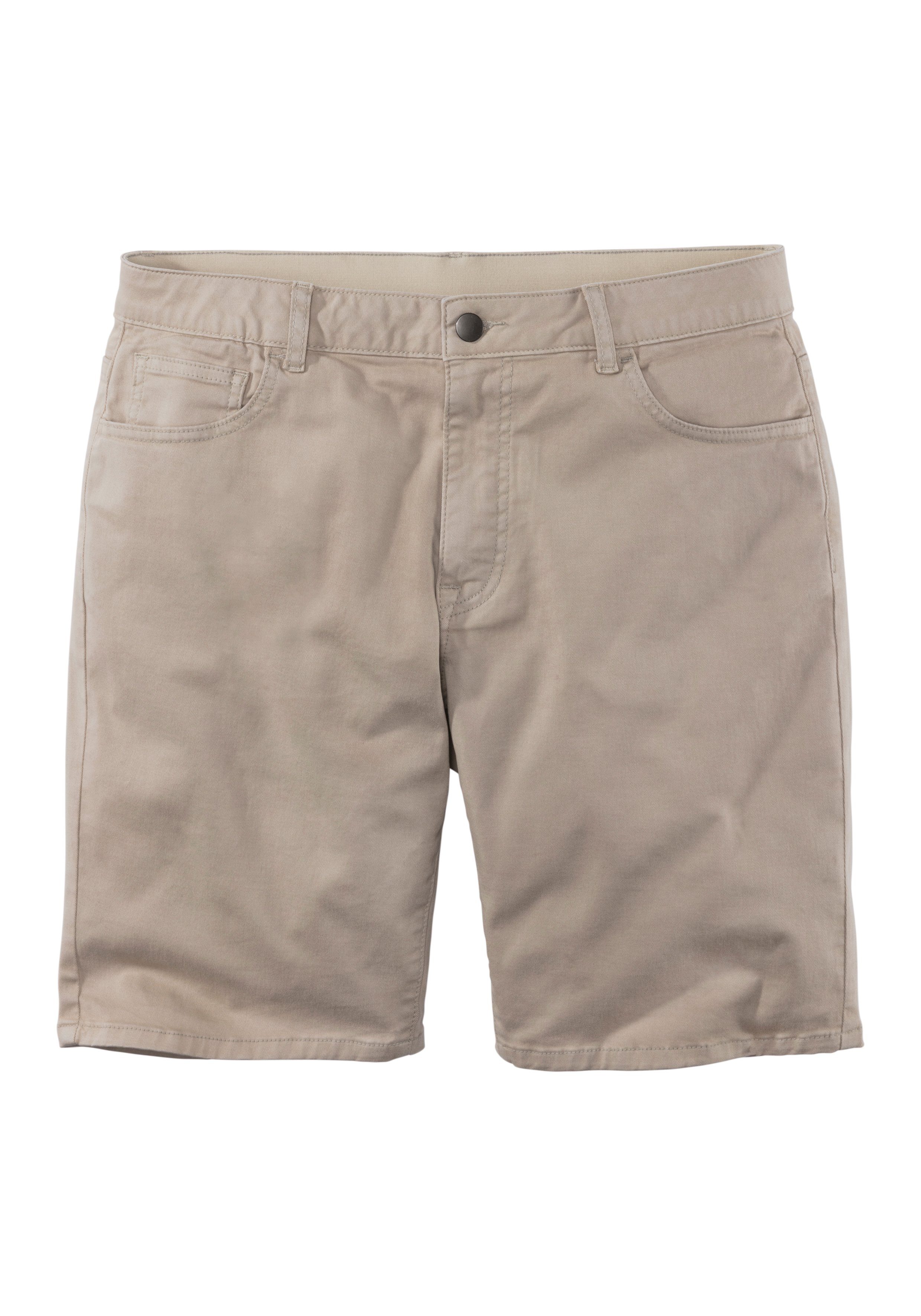 John Devin Chino-short Regular fit 5-pocket chino-shorts van elastische katoenkwaliteit