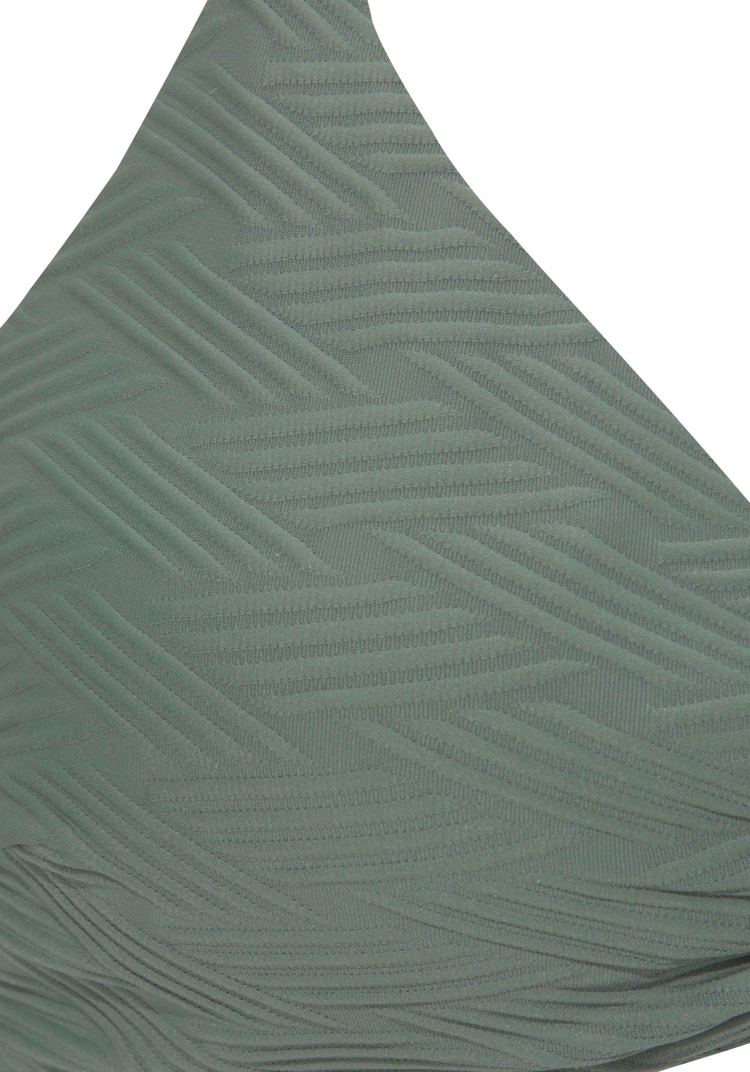 Sunseeker Triangel-bikinitop Loretta met structuurpatroon