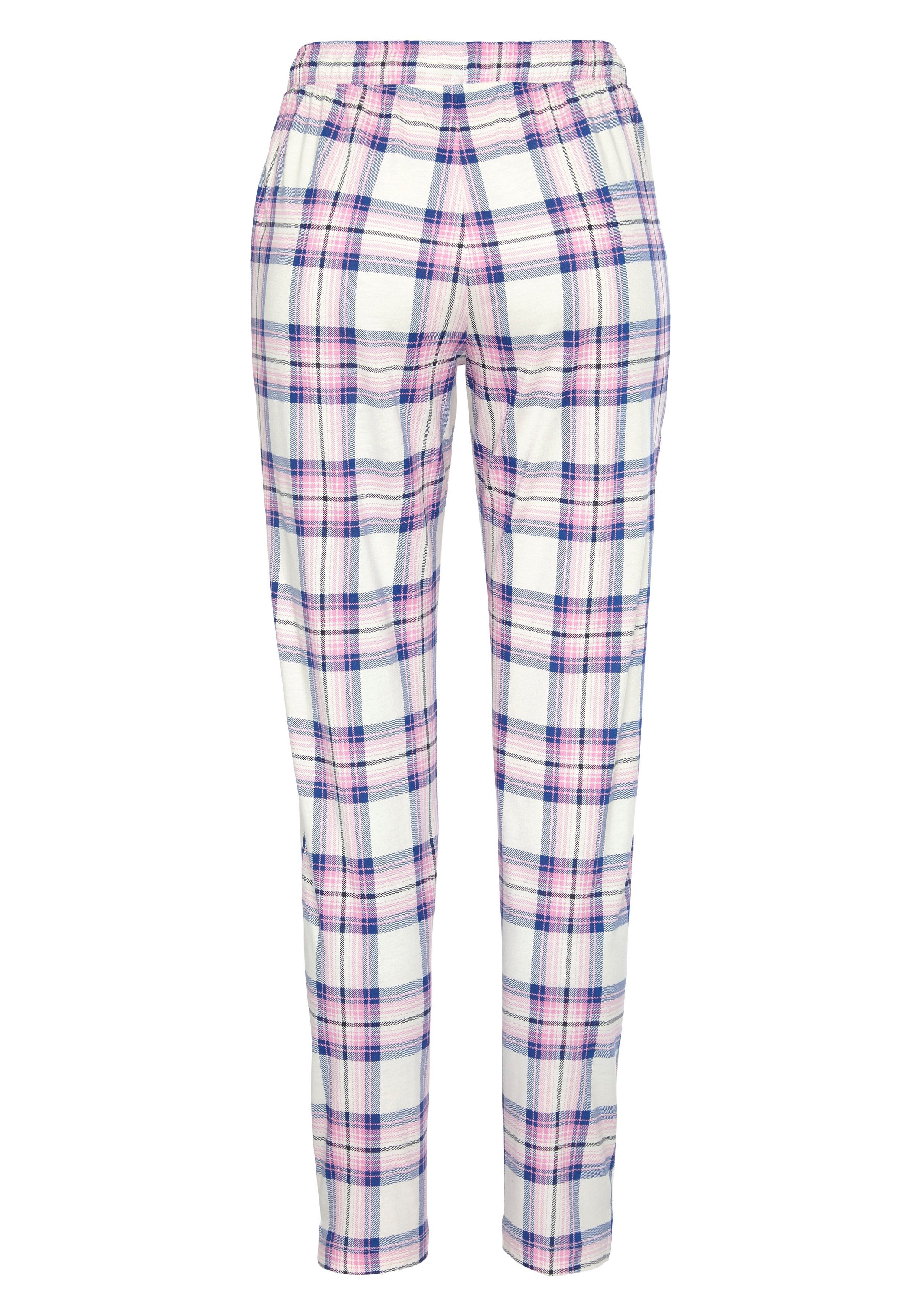 s.Oliver RED LABEL Beachwear Pyjamabroek met alloverdruk, met ribband (1-delig)