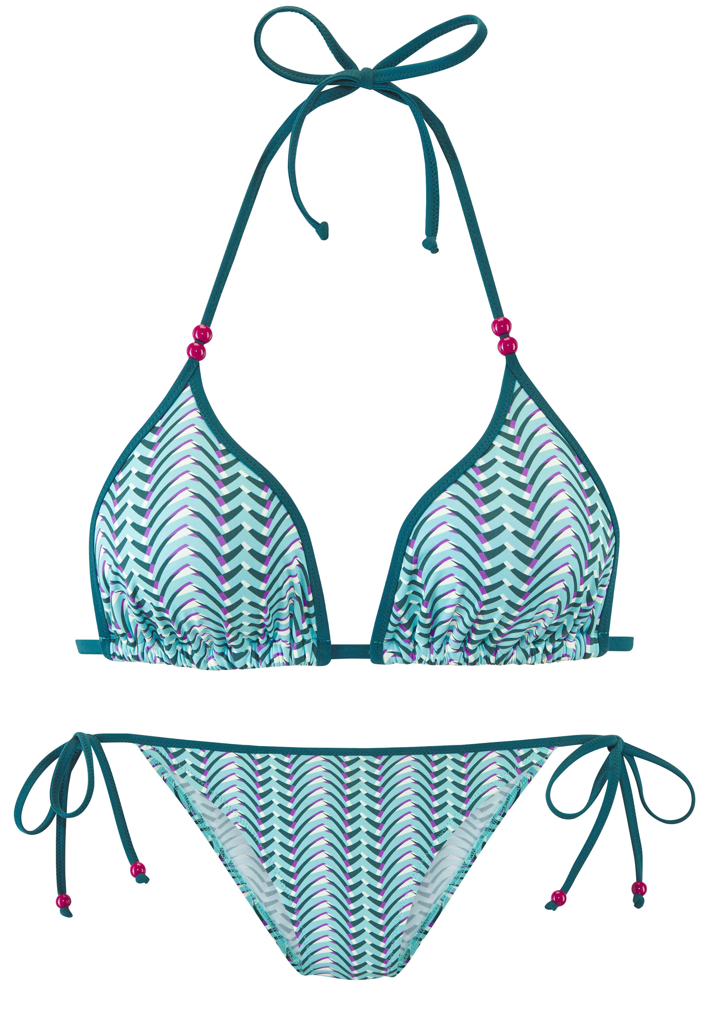 Vivance Triangelbikini met sierkraaltjes