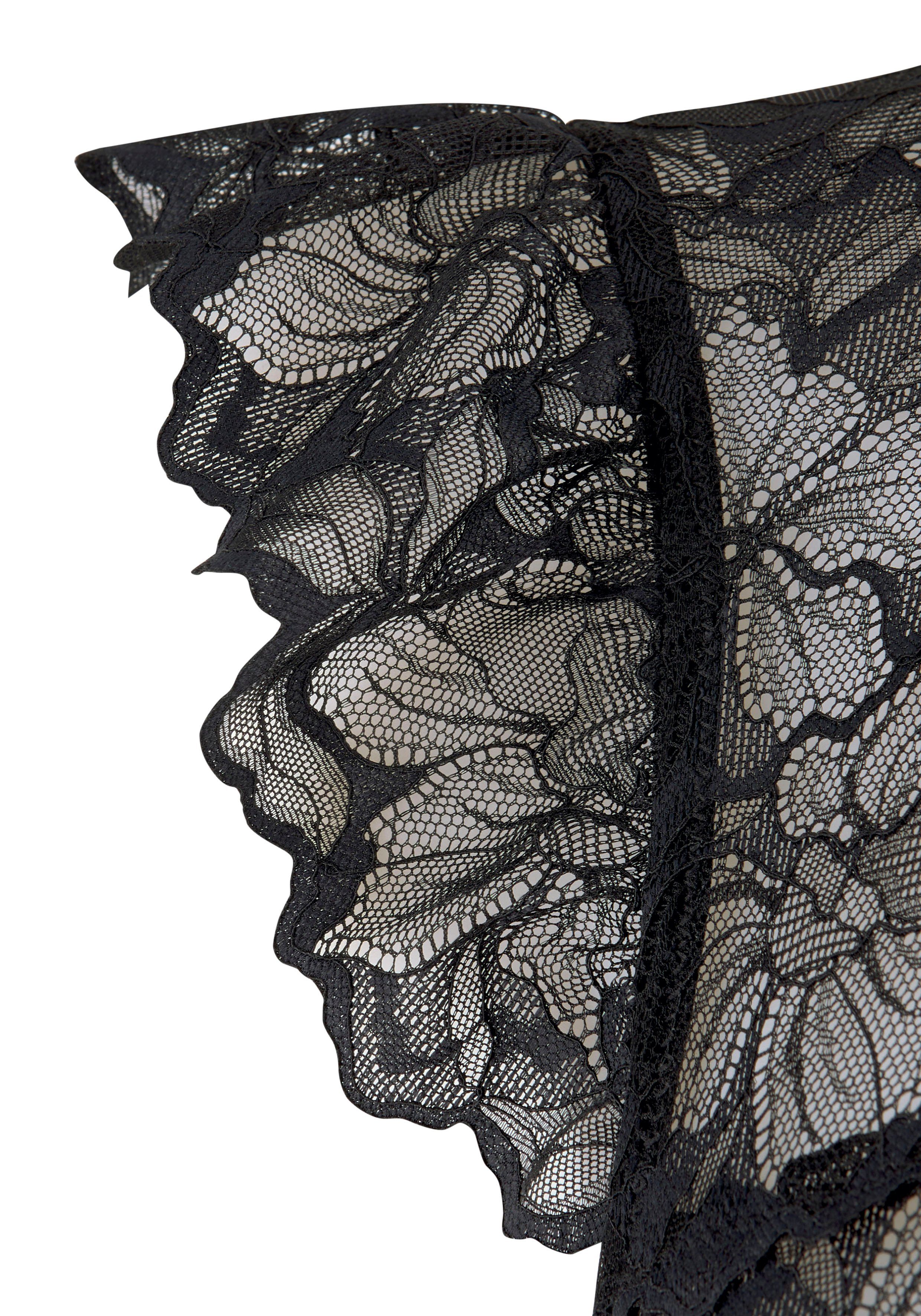 Lascana Bh met steuncups met beugel van edele, subtiel transparante kant, sexy lingerie