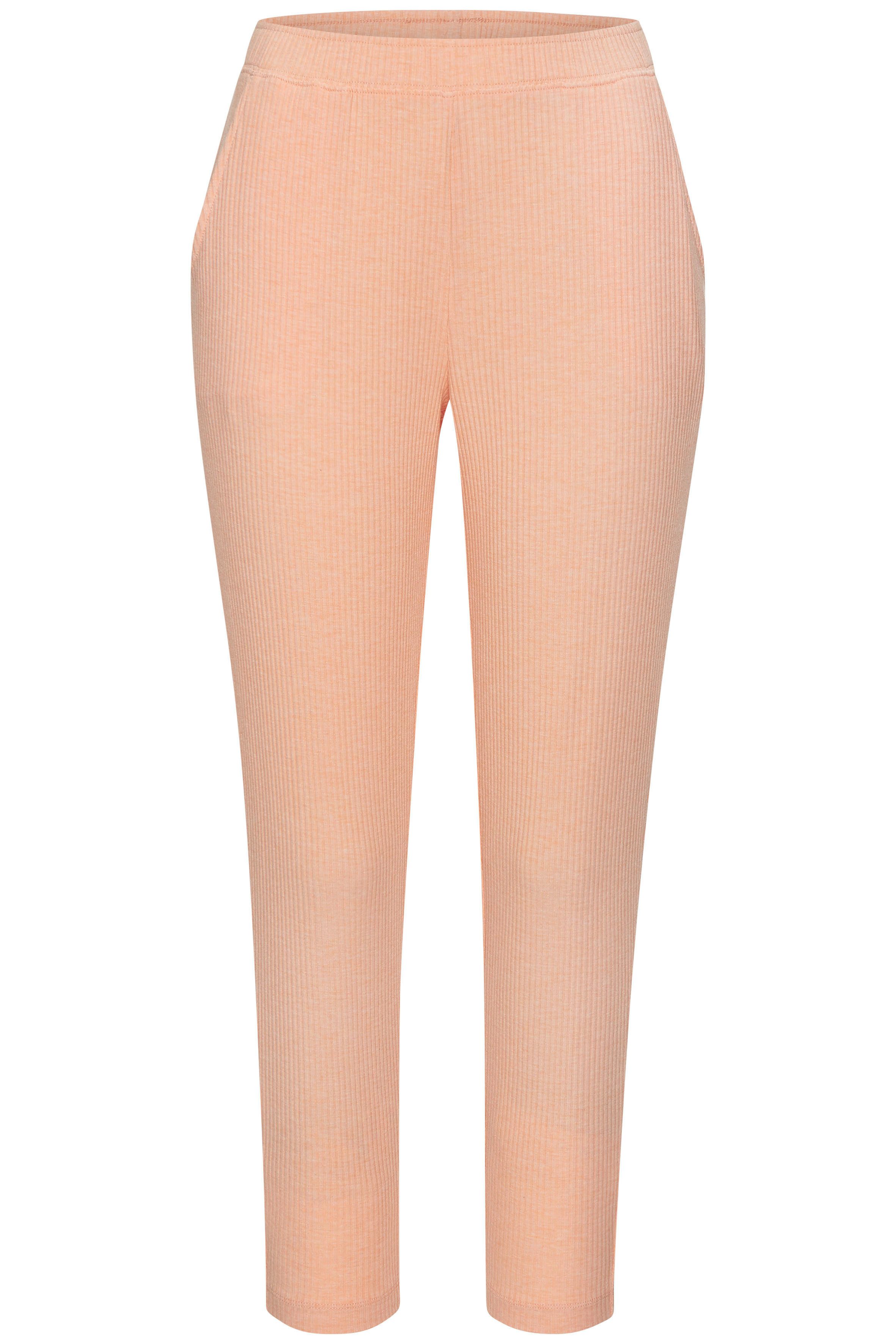 s.Oliver RED LABEL Beachwear Pyjamabroek in elastische 4x4 ribstof