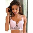 lascana push-up-bh alicia in bustiermodel roze