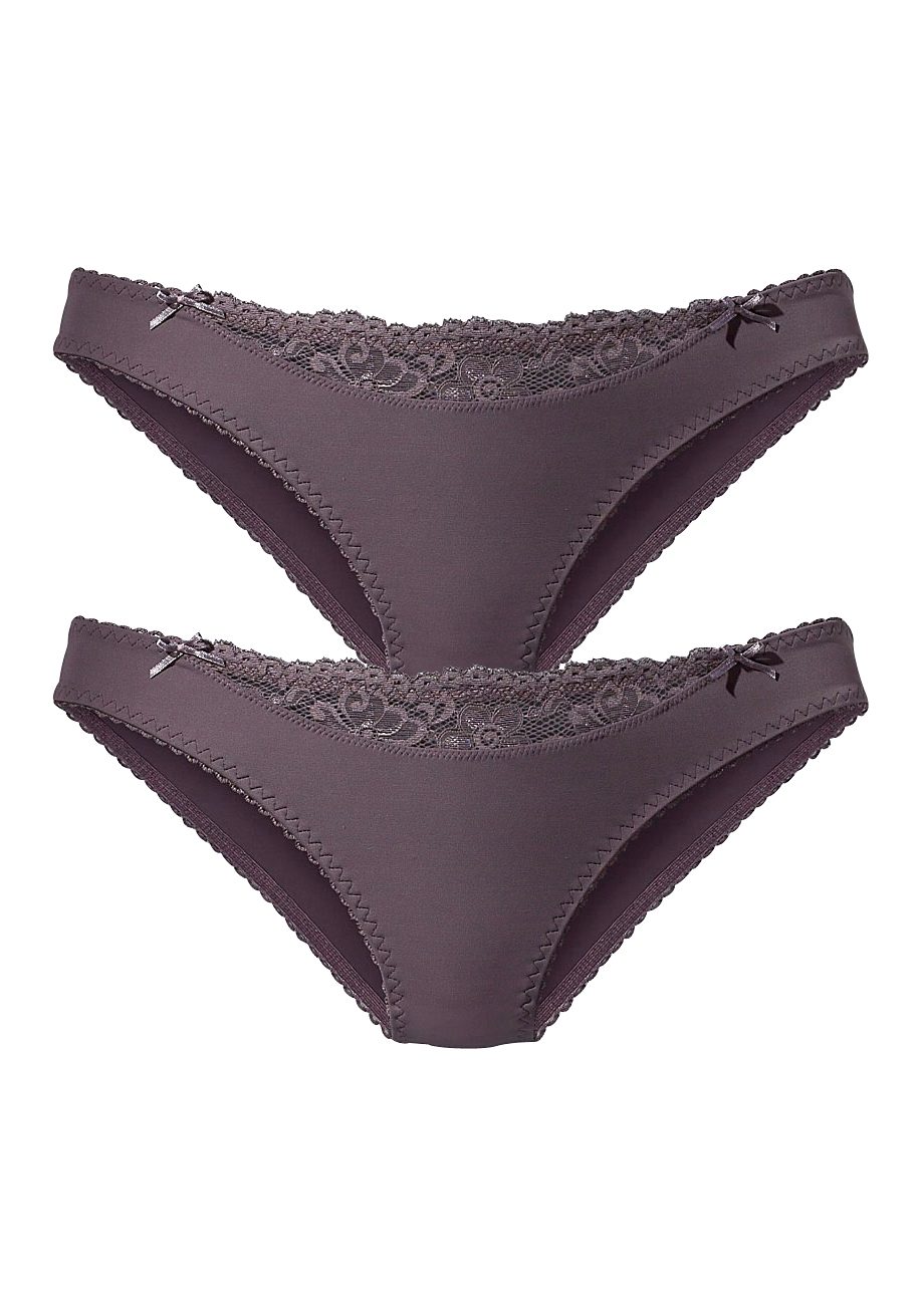 Nuance Slip met een kanten inzet voor (2 stuks)