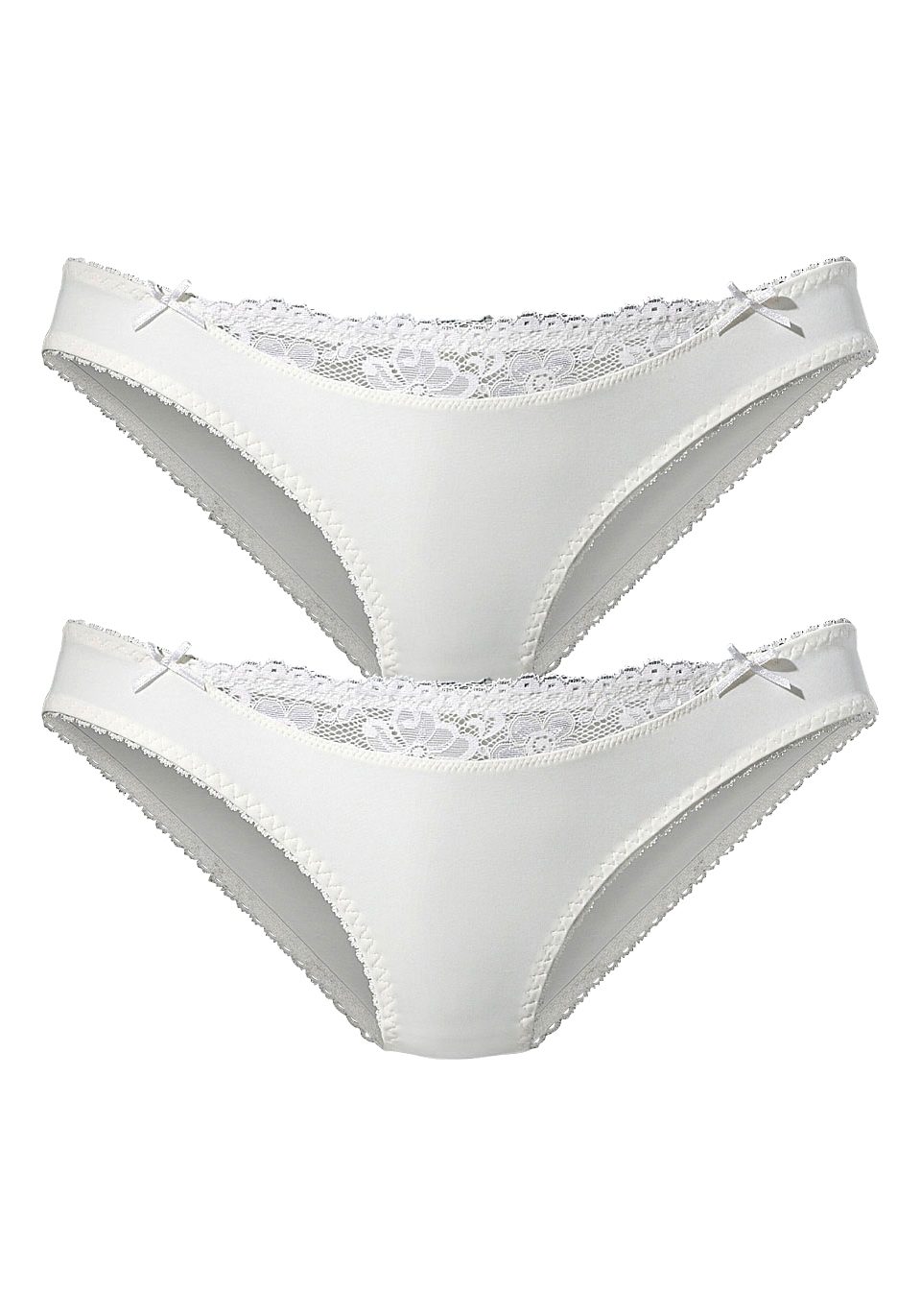 Nuance Slip met een kanten inzet voor (2 stuks)