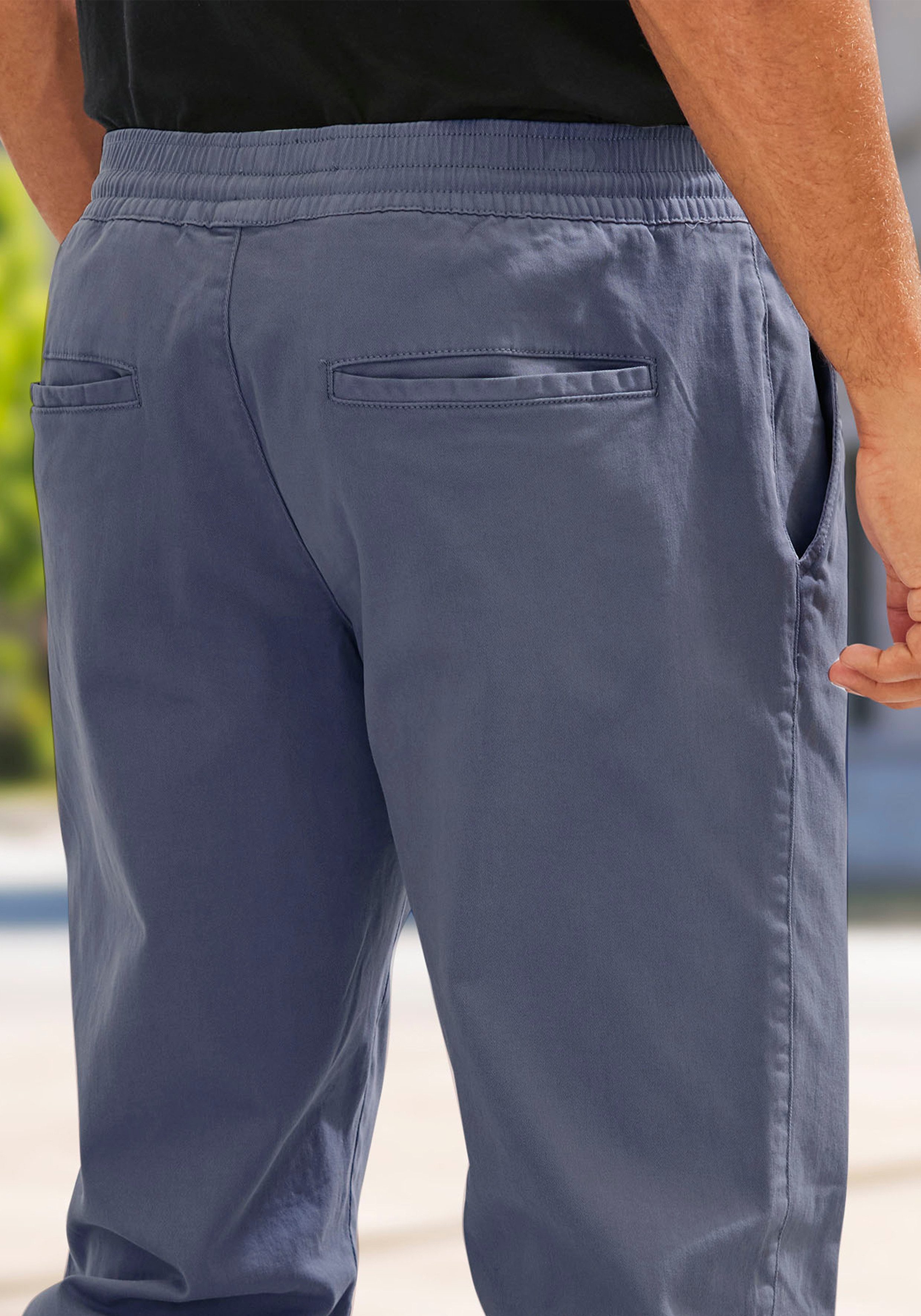 John Devin Joggingbroek Jogpants elastische katoenkwaliteit