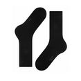 falke business-sokken met logo-breisel (2 paar) zwart