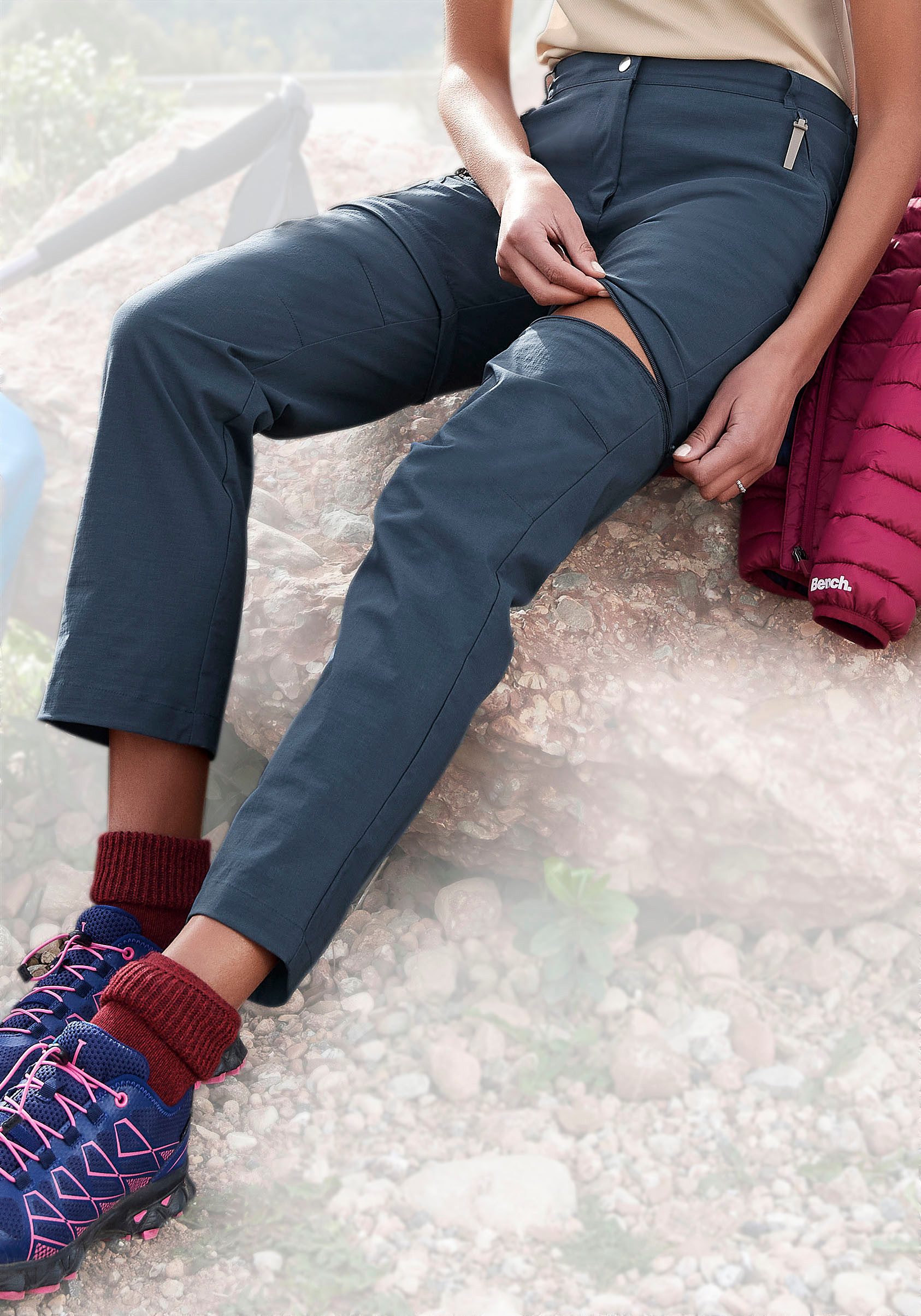 active by Lascana Trekkingbroek met zip-off pijpen