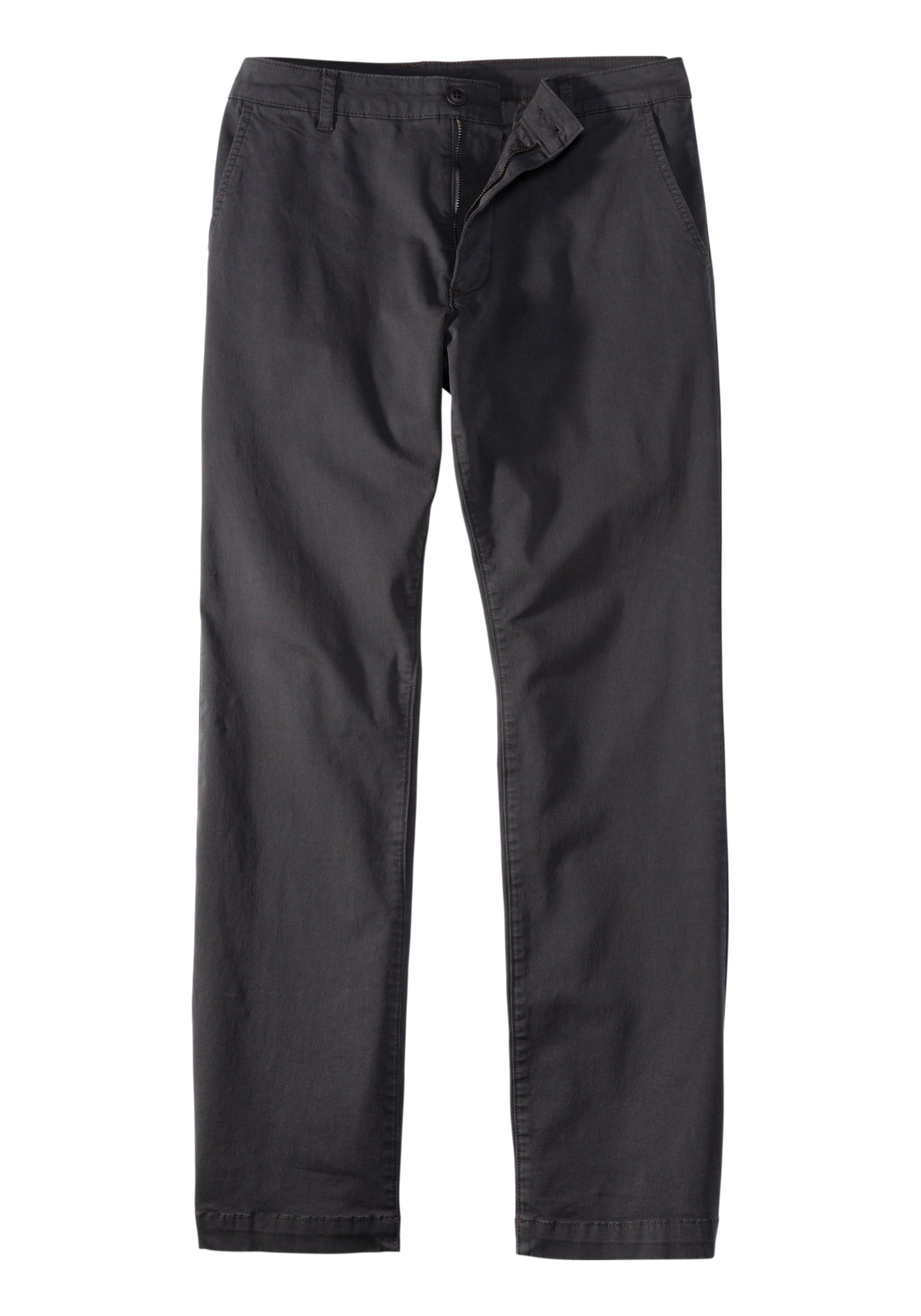 H.I.S Chino Regular fit lange broek, van elastische katoenkwaliteit