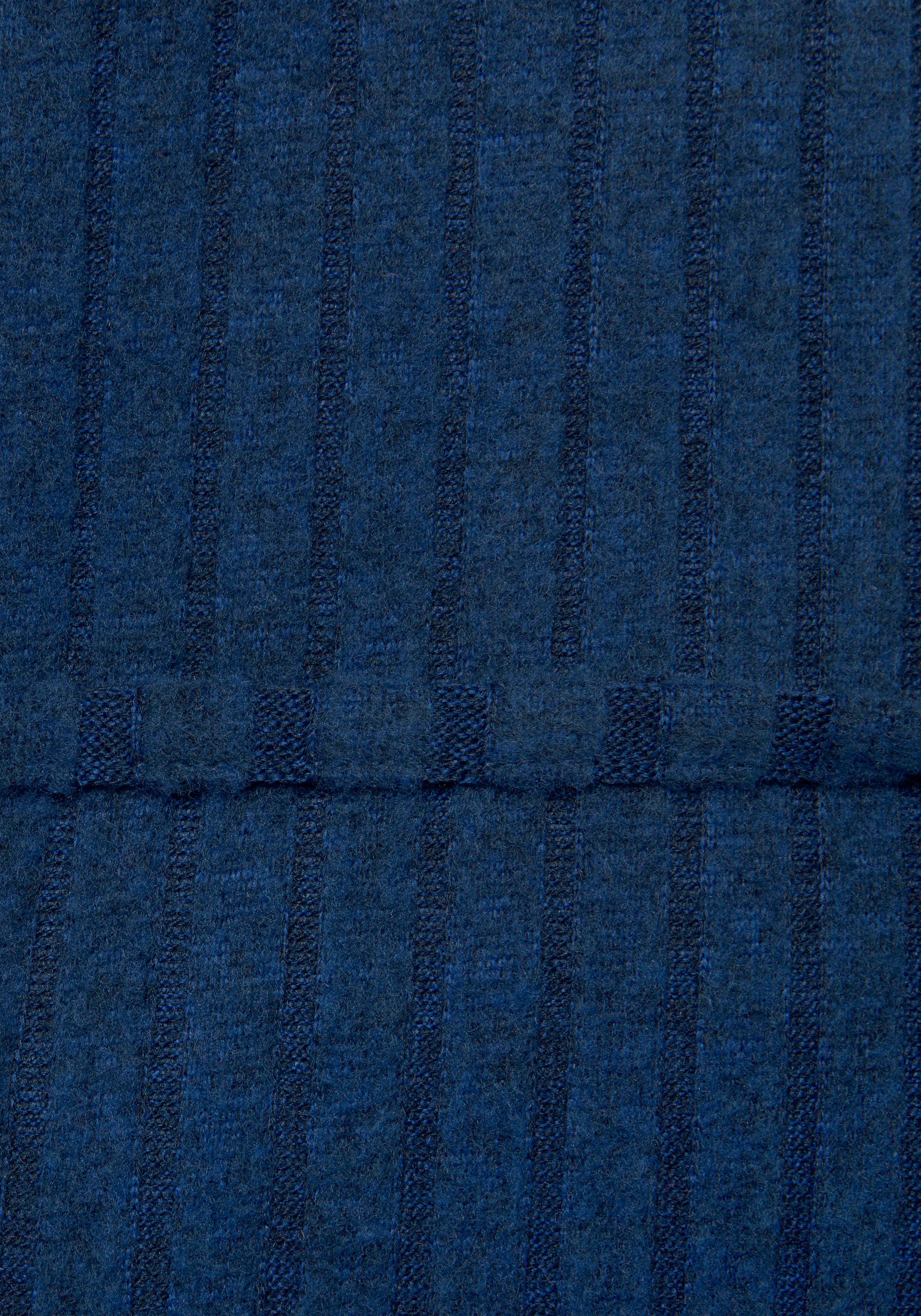 Lascana Gebreide jurk - Ribgebreide jurk, loungejurk Lounge-/rib jurk met wijde mouwen en tailleband, loungewear (1-delig)