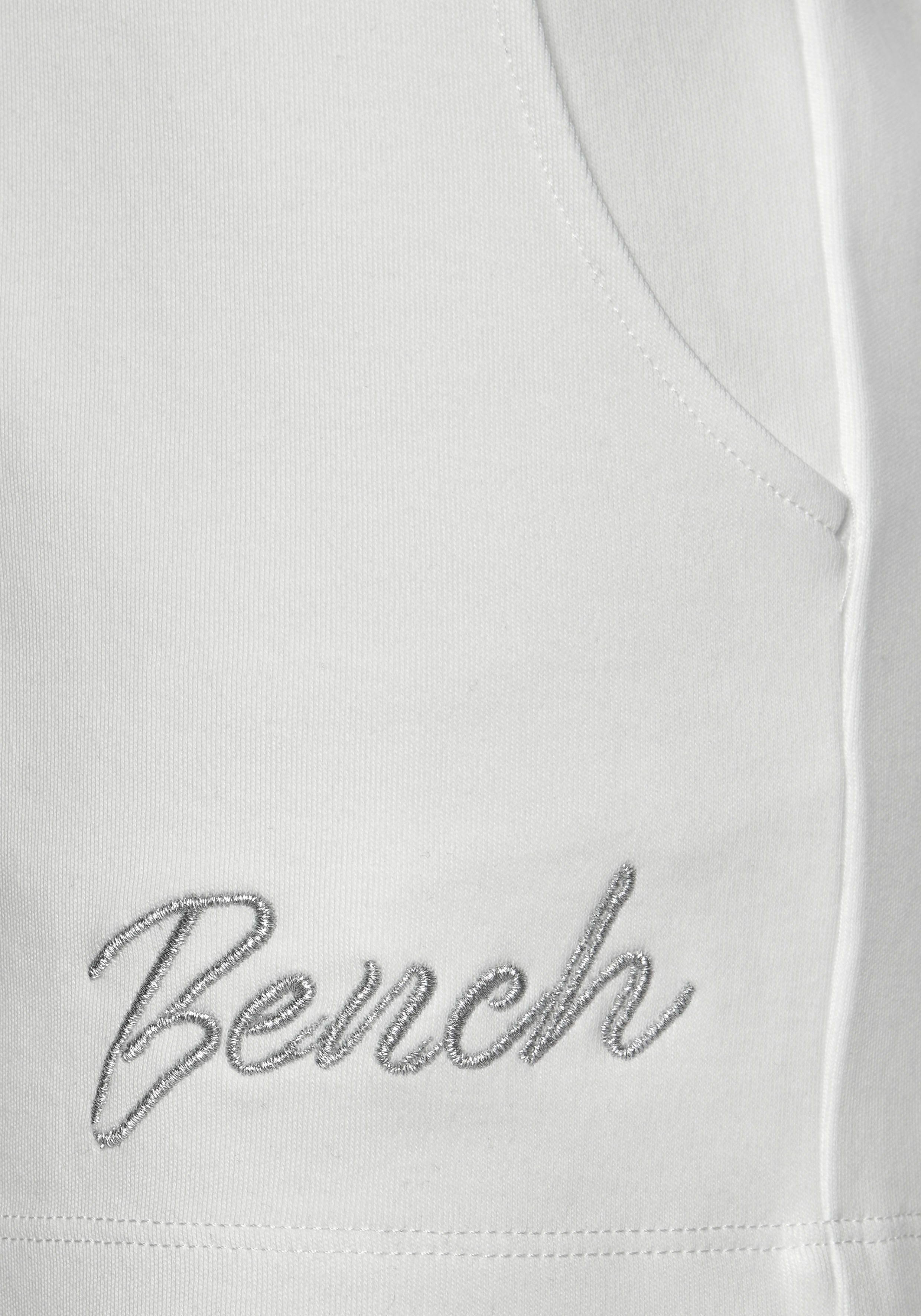 Bench. Loungewear Relaxshorts met klein glanzend logo-borduurwerk, loungepak