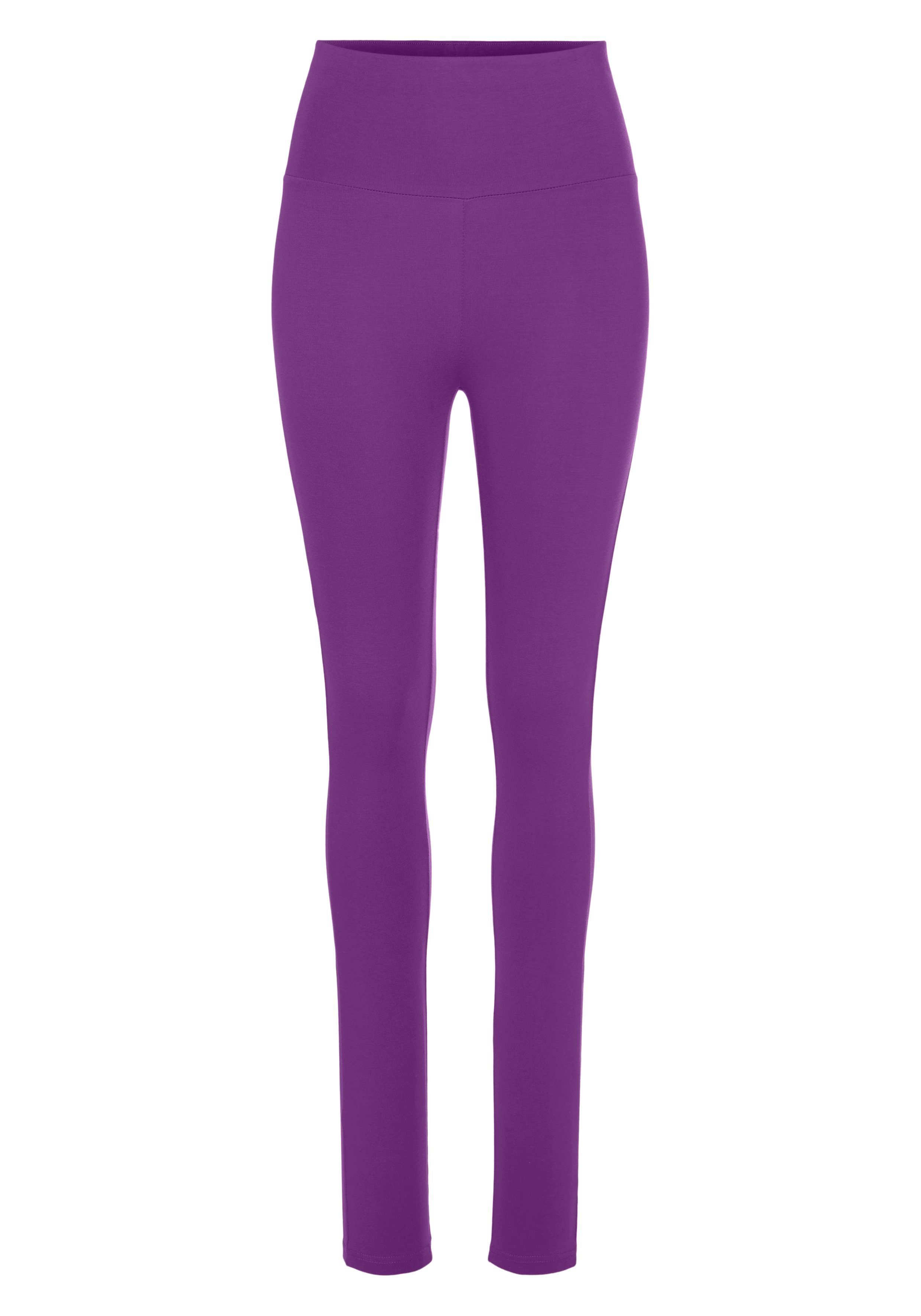 Lascana Legging met brede boord