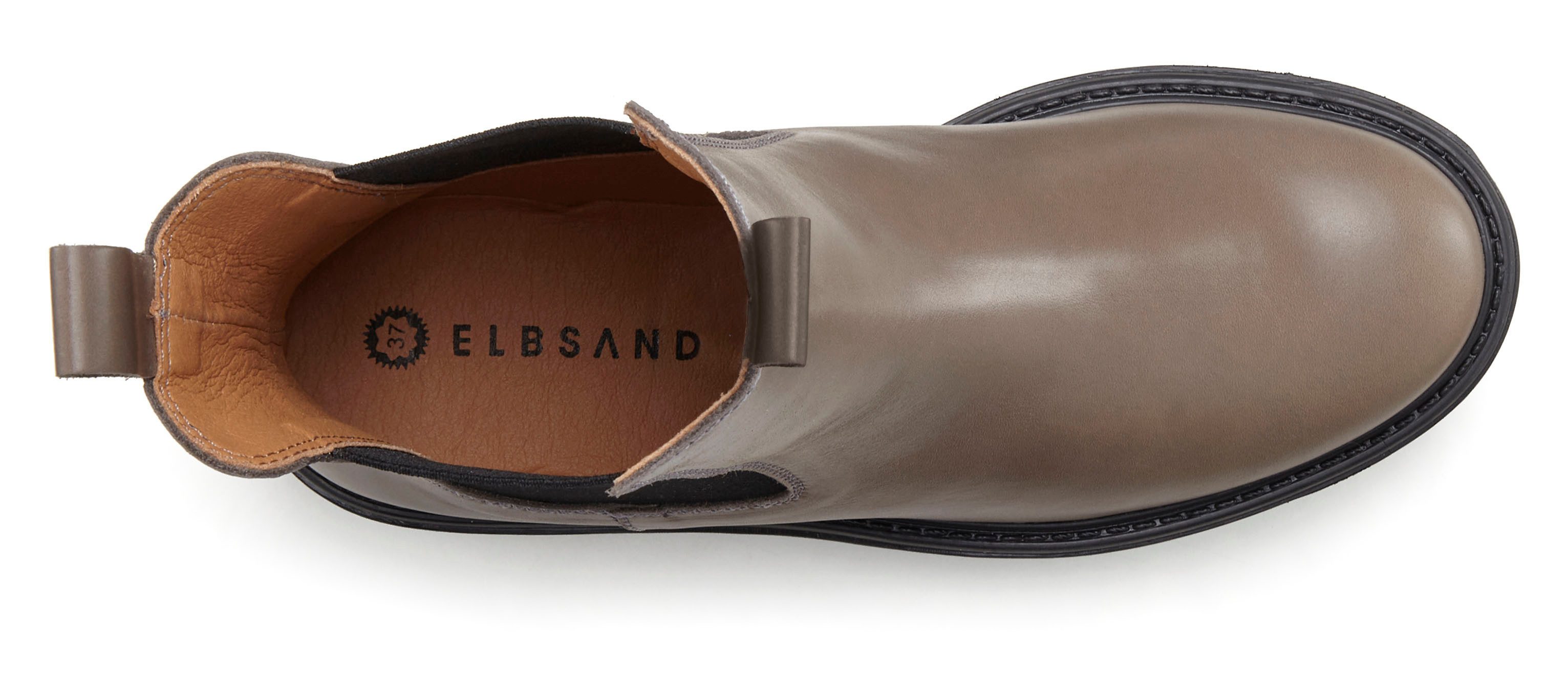 Elbsand Laarsjes Chelsea laarzen, instaplaarzen, bikerboots van leer