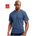 h.i.s t-shirt gemaakt van katoen (set van 3) blauw