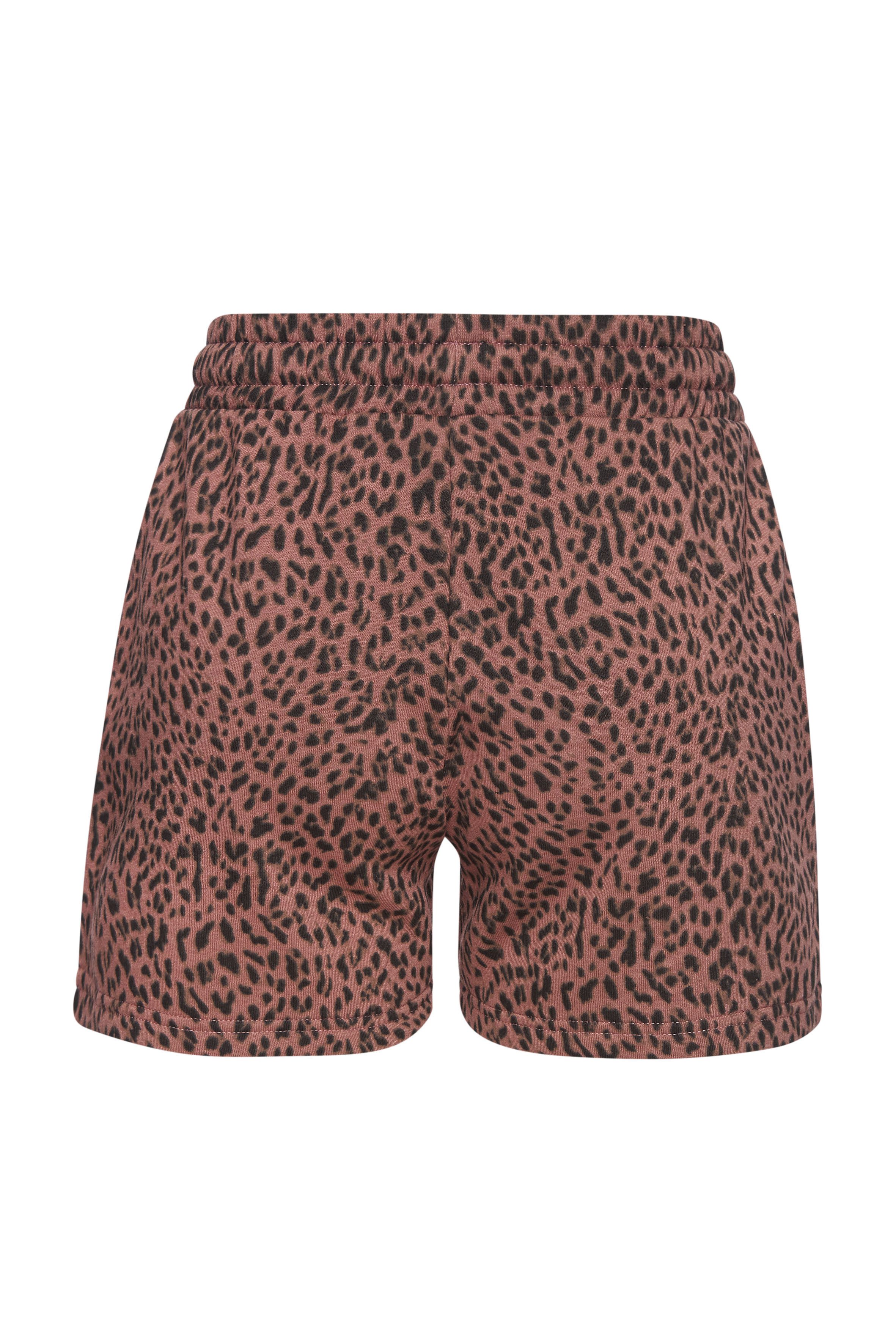 Buffalo Sweatshort met zijdelingse ribinzet en logoborduring