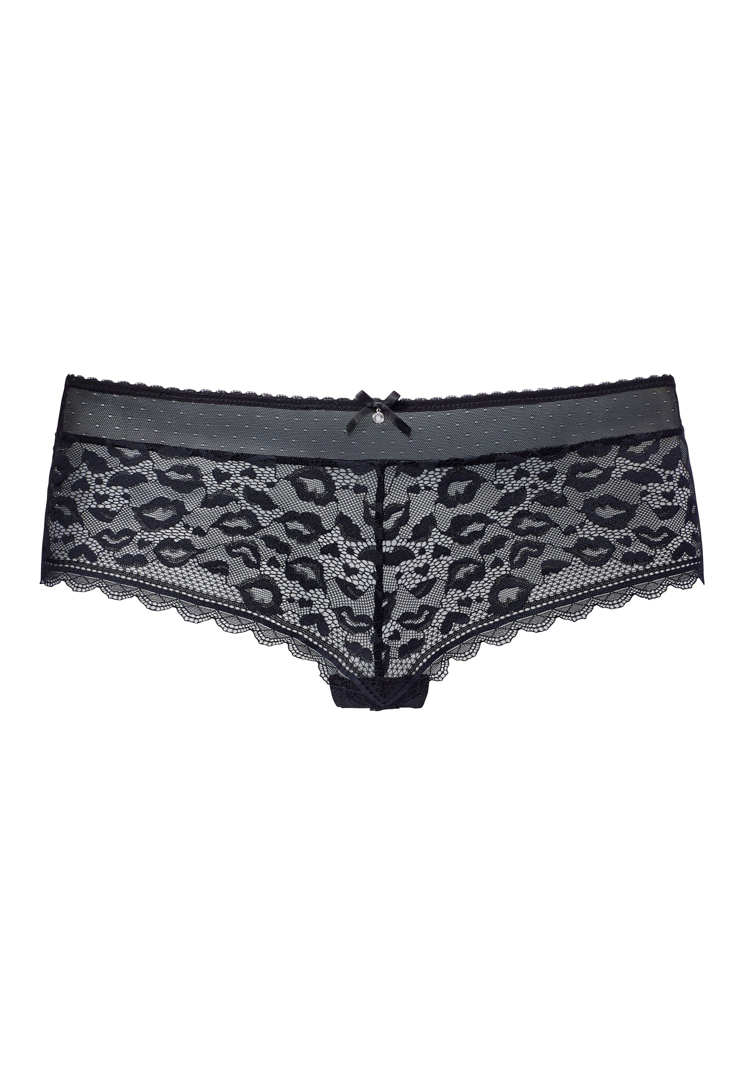 Vivance Hipster Uit kant in lippenlook en zacht mesh-materiaal
