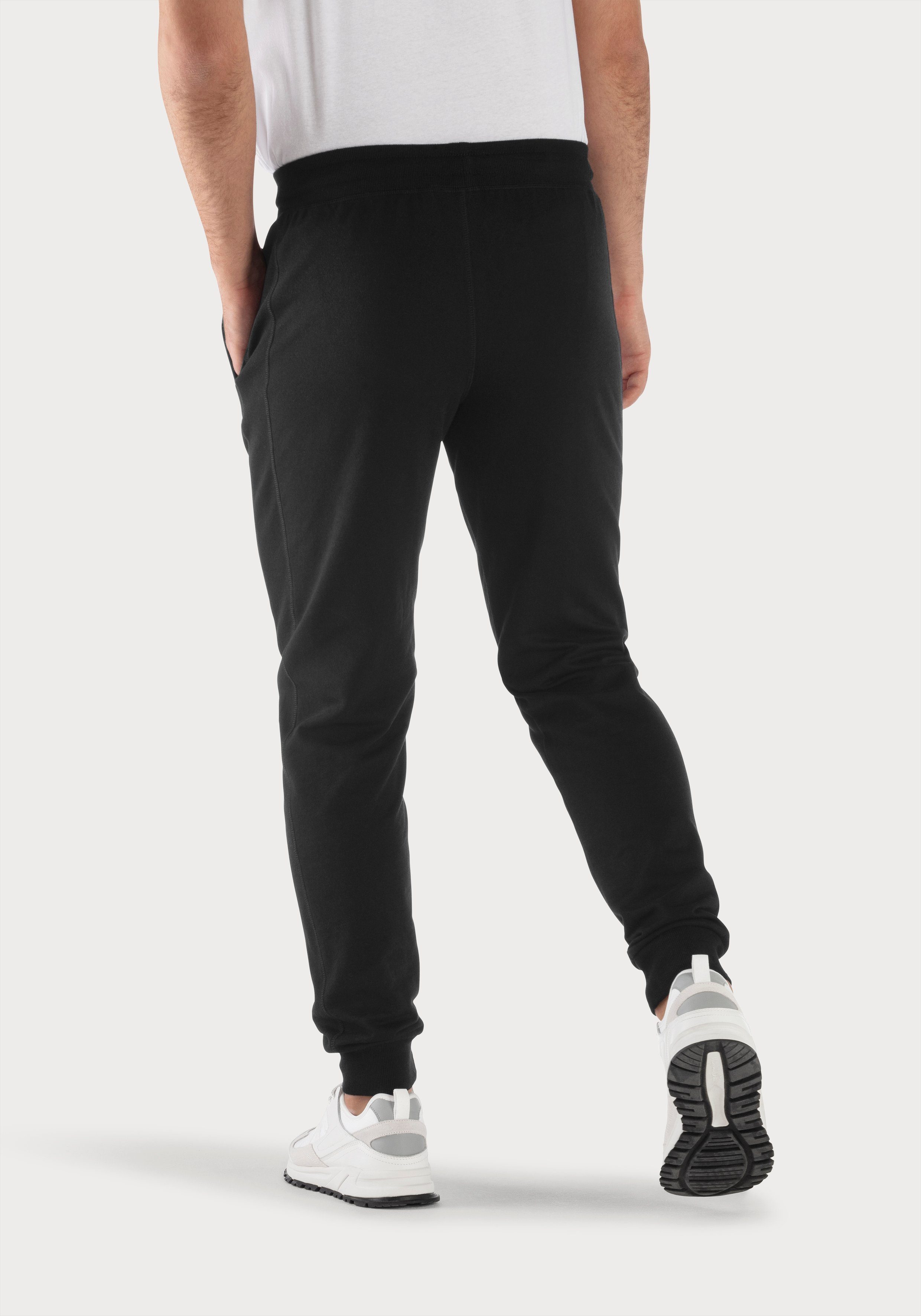 s.Oliver RED LABEL Beachwear Sweatbroek Joggingbroek met zij rib-inzet