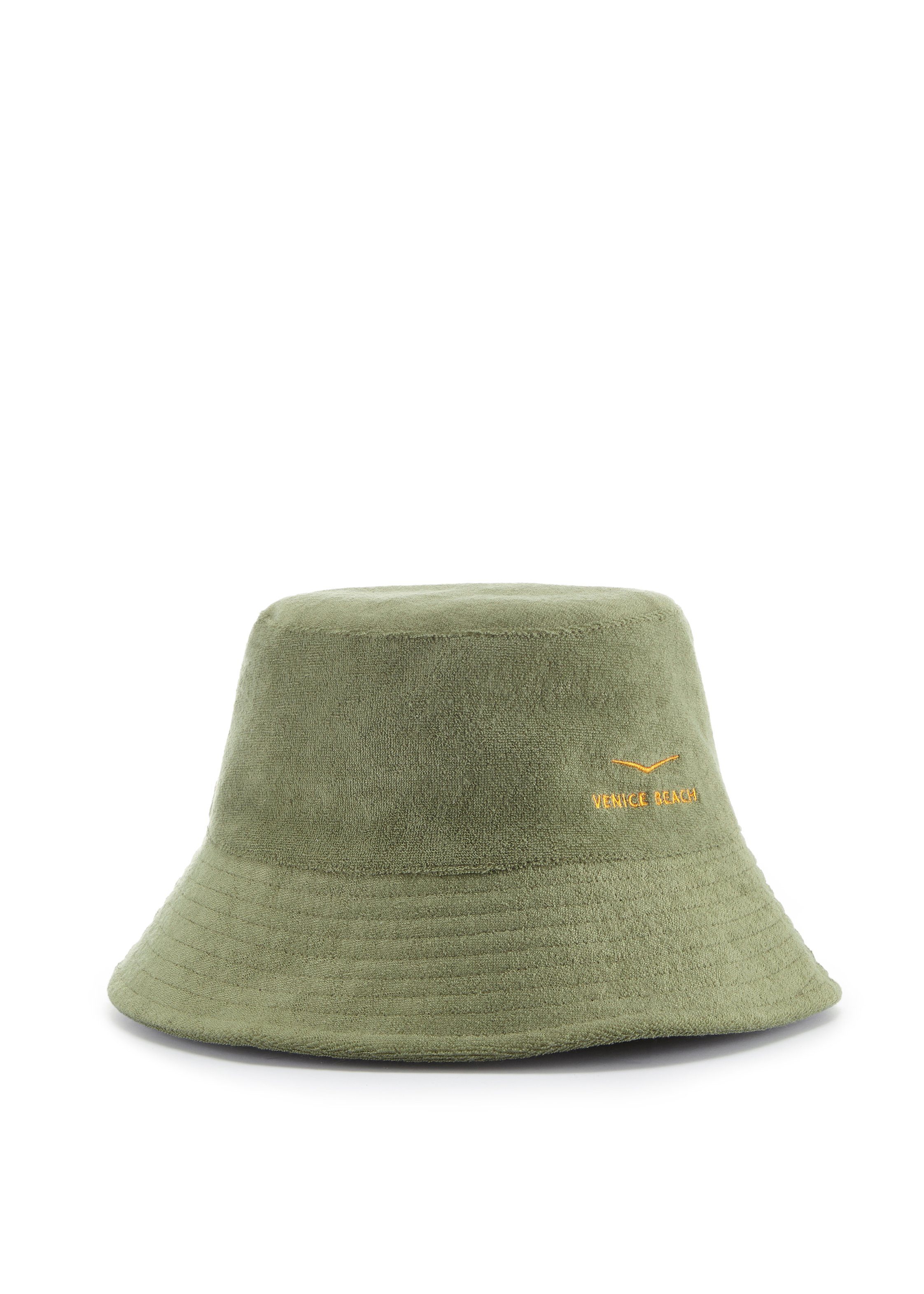 Venice Beach Vissershoed Outdoorhoed Bucket hat, zomerhoed, hoofddeksel van frotté